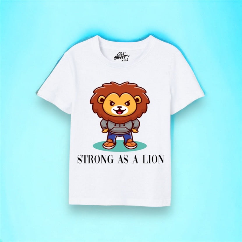 T-Shirt Kids - STRONG IS A LION