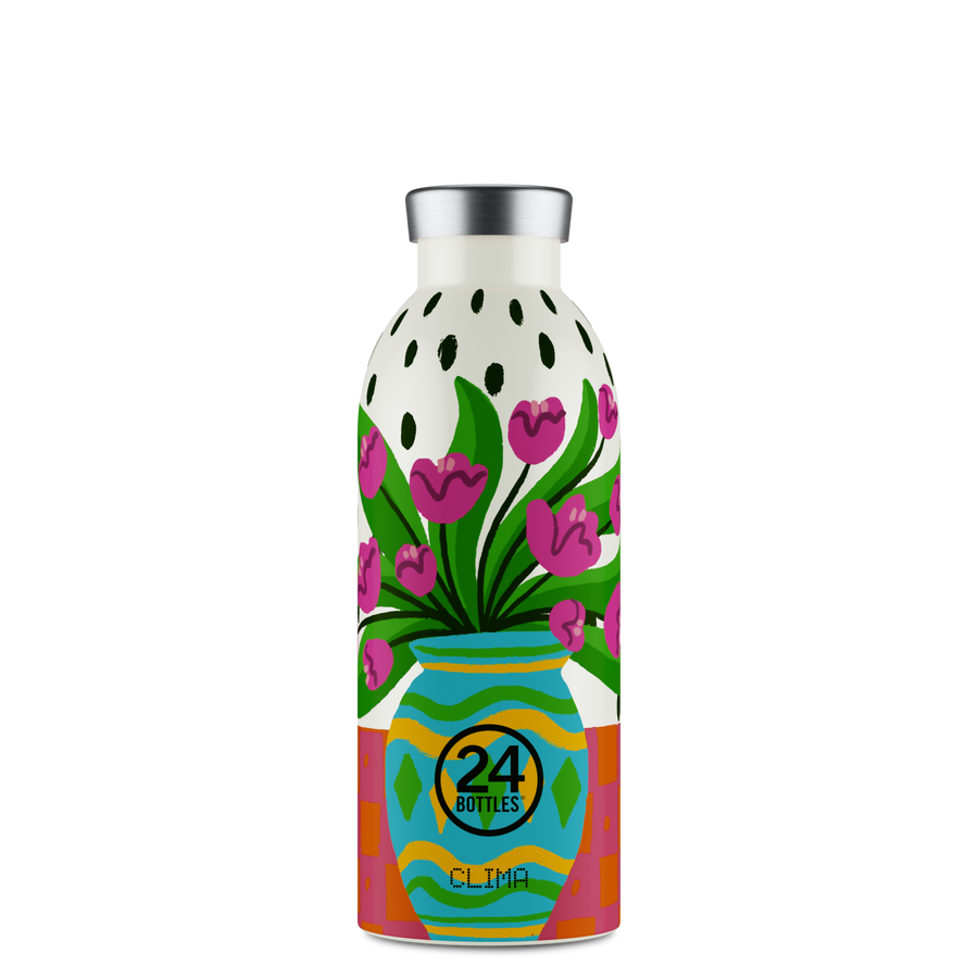 Clima Bottle Fiori Rosa 500ml