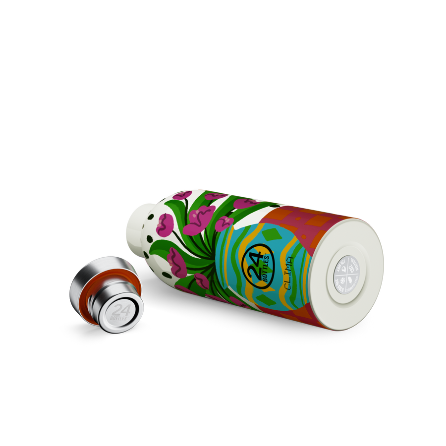 Clima Bottle Fiori Rosa 500ml