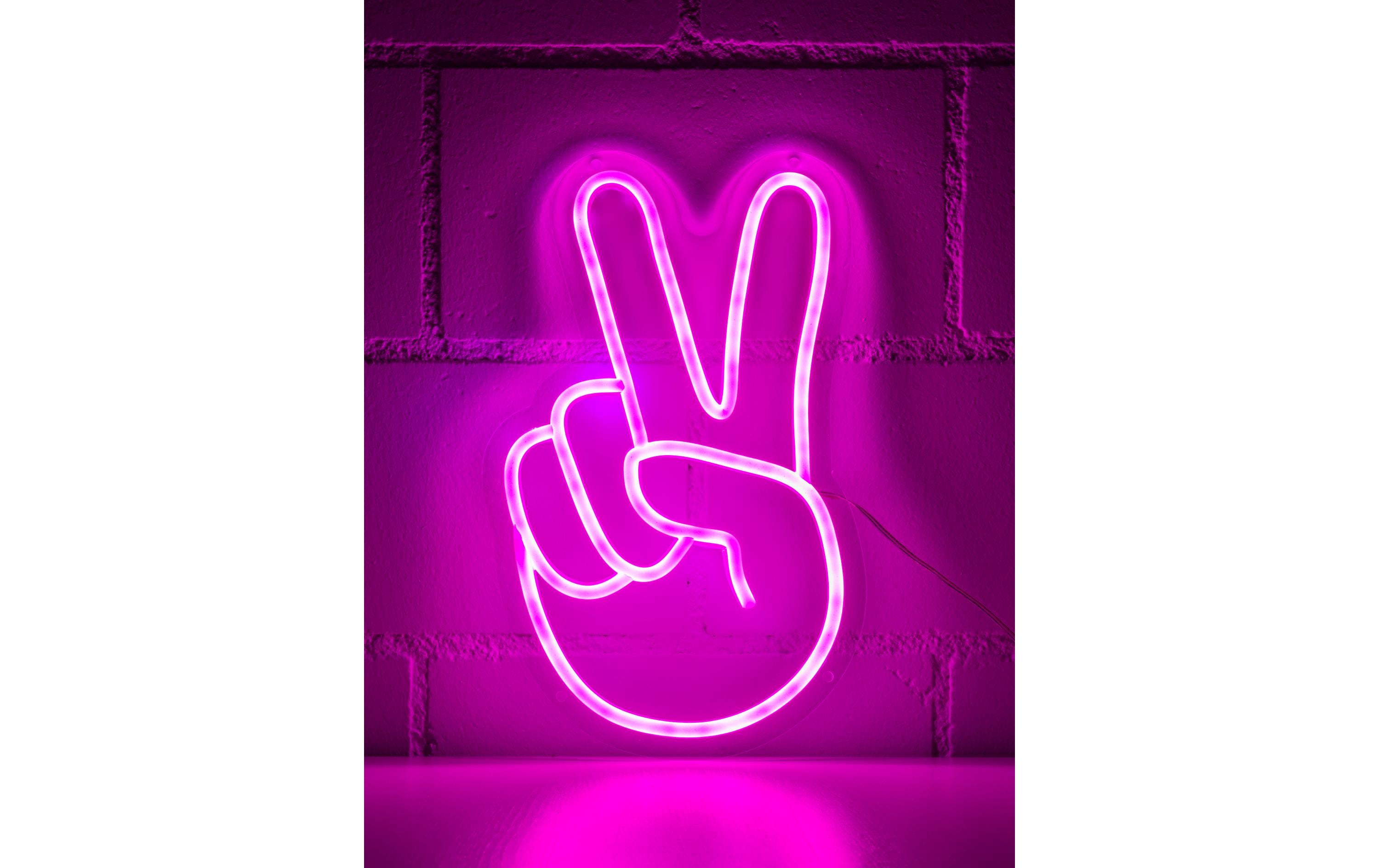 Insegna al Neon PEACE