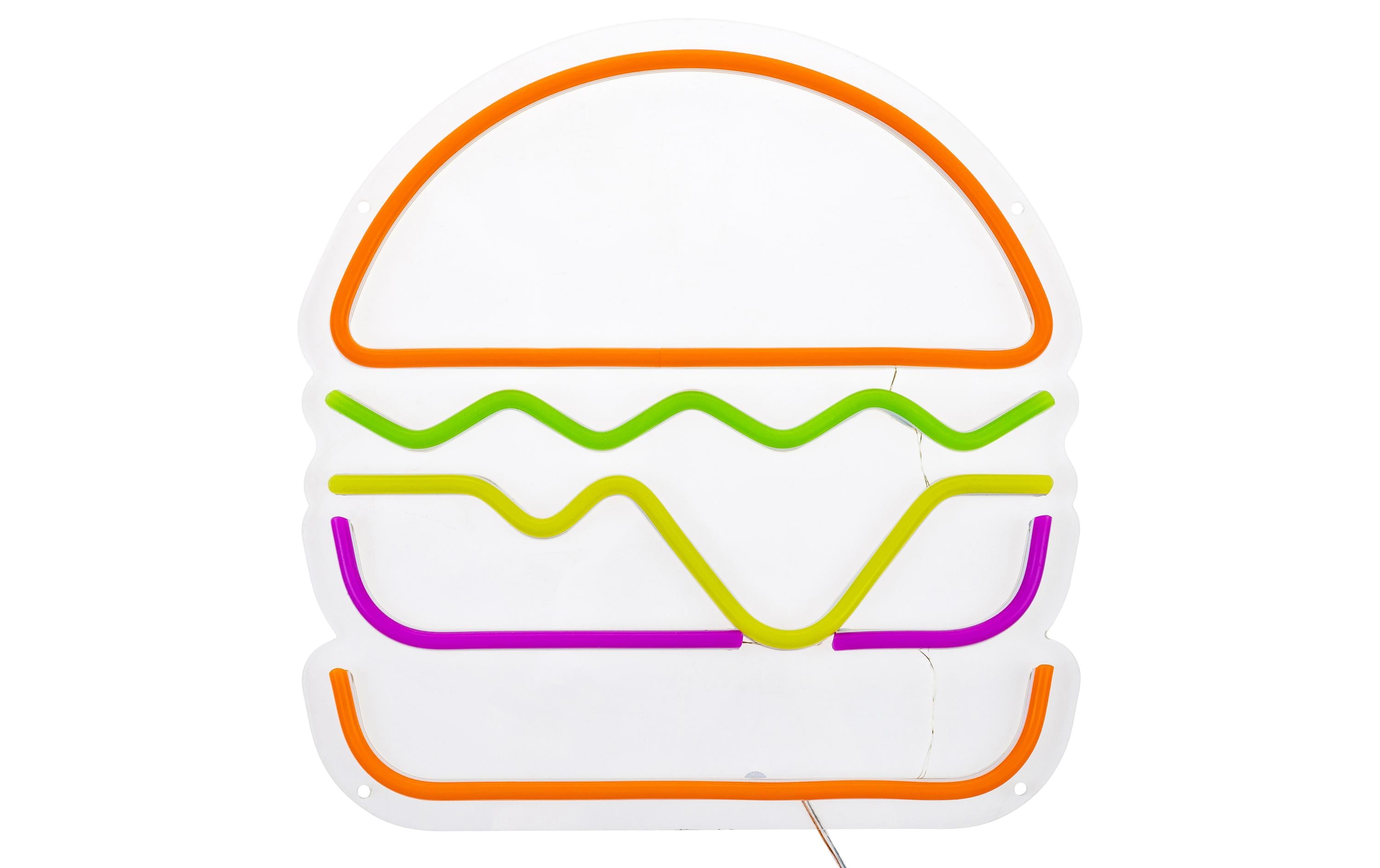 Insegna al Neon HAMBURGER