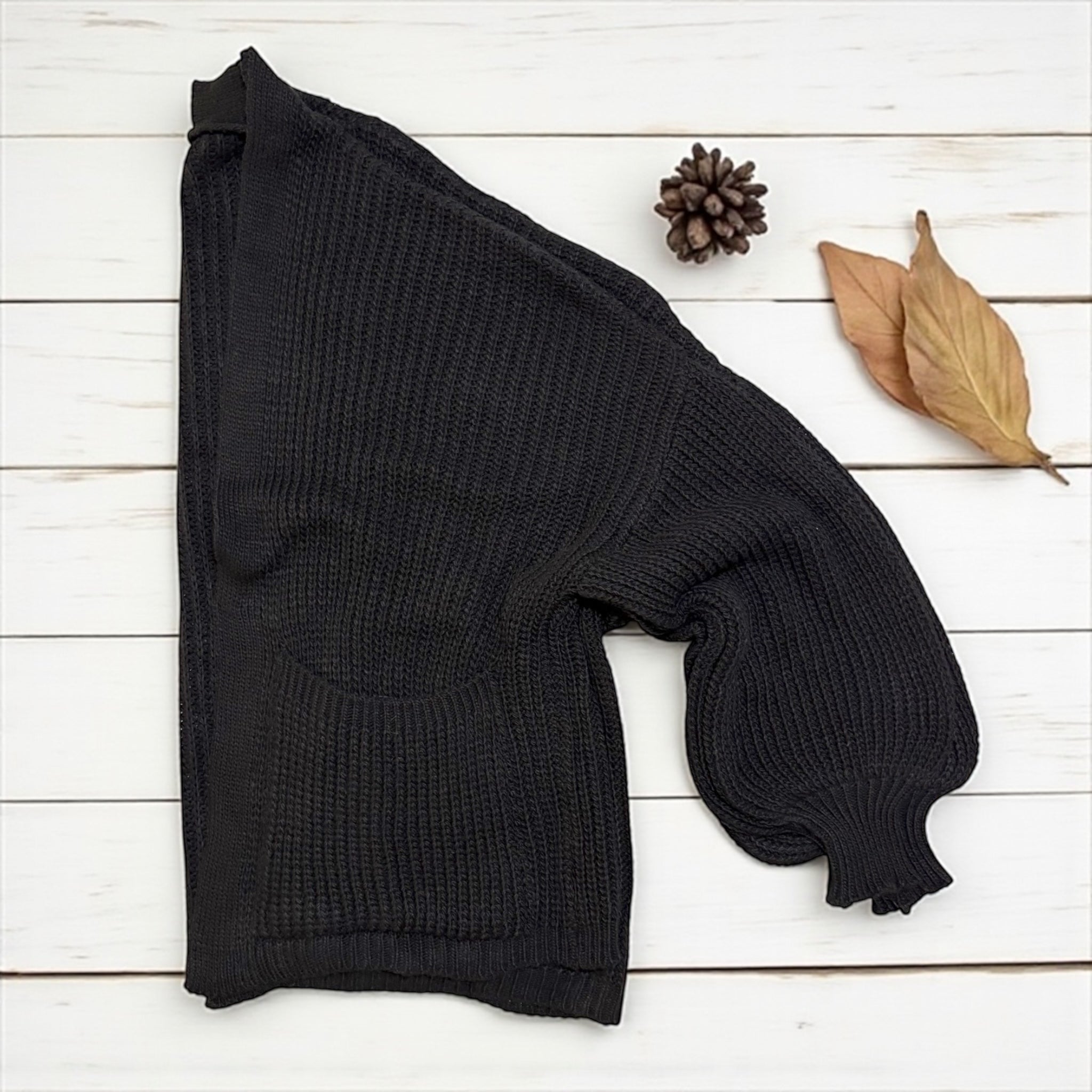 Cardigan Donna Maglia - NERO