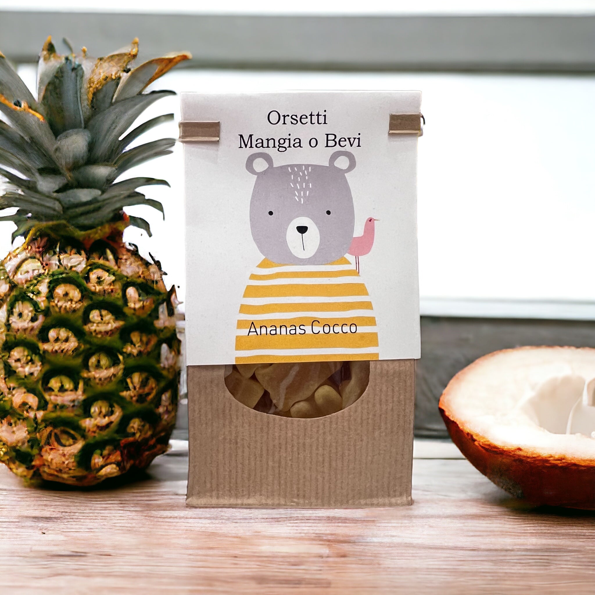 Orsetti Mangia o Bevi - ANANAS COCCO