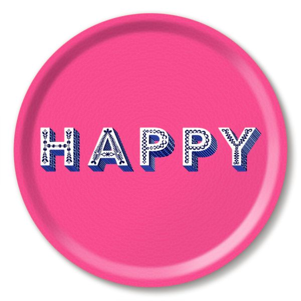 Vassoio Happy Pink Ø31