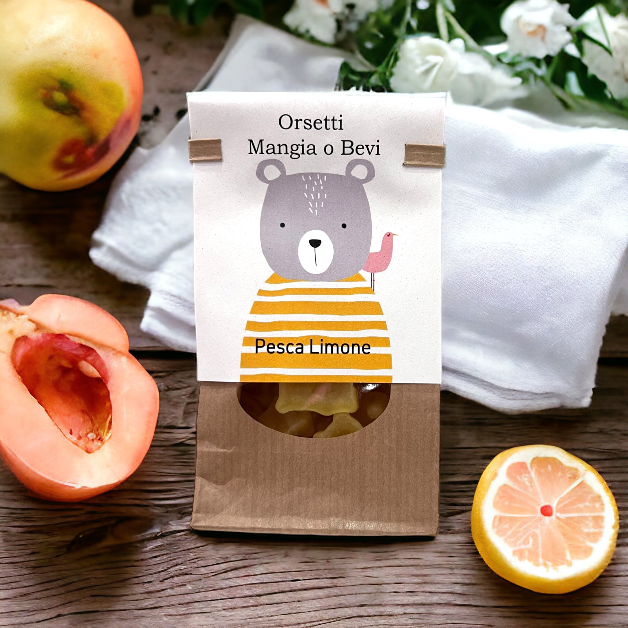 Orsetti Mangia o Bevi - PESCA LIMONE