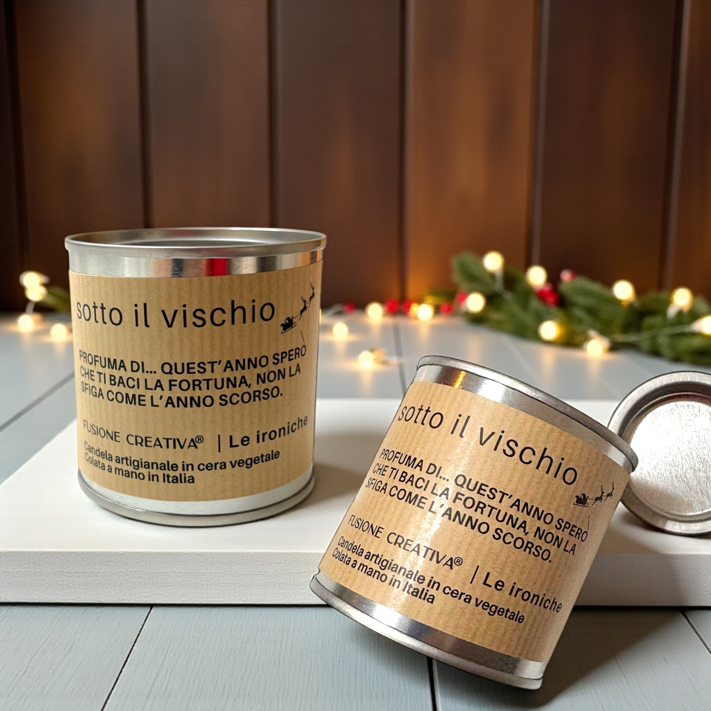 Candela Ironica - SOTTO IL VISCHIO