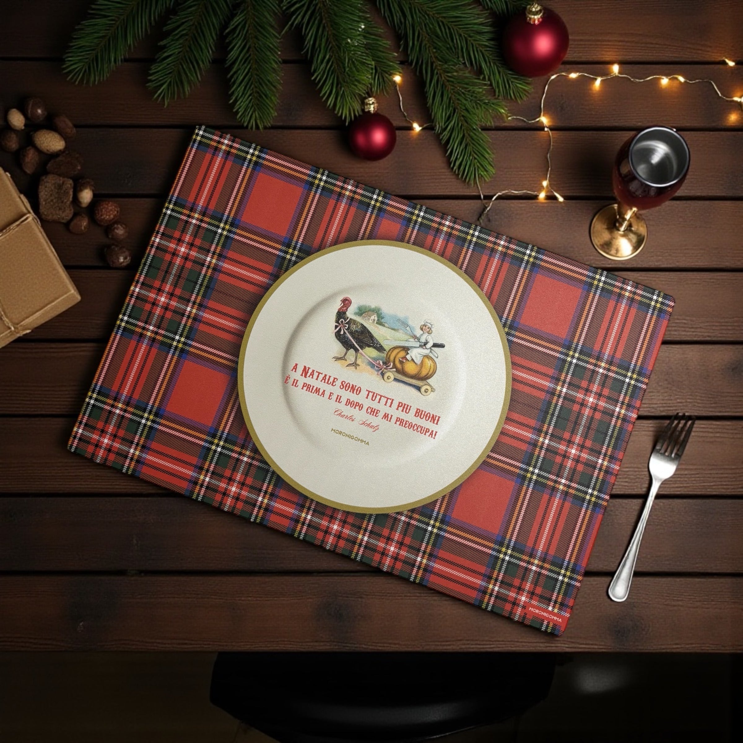 Tovaglietta 30x44cm - A NATALE SONO TUTTI PIÙ BUONI