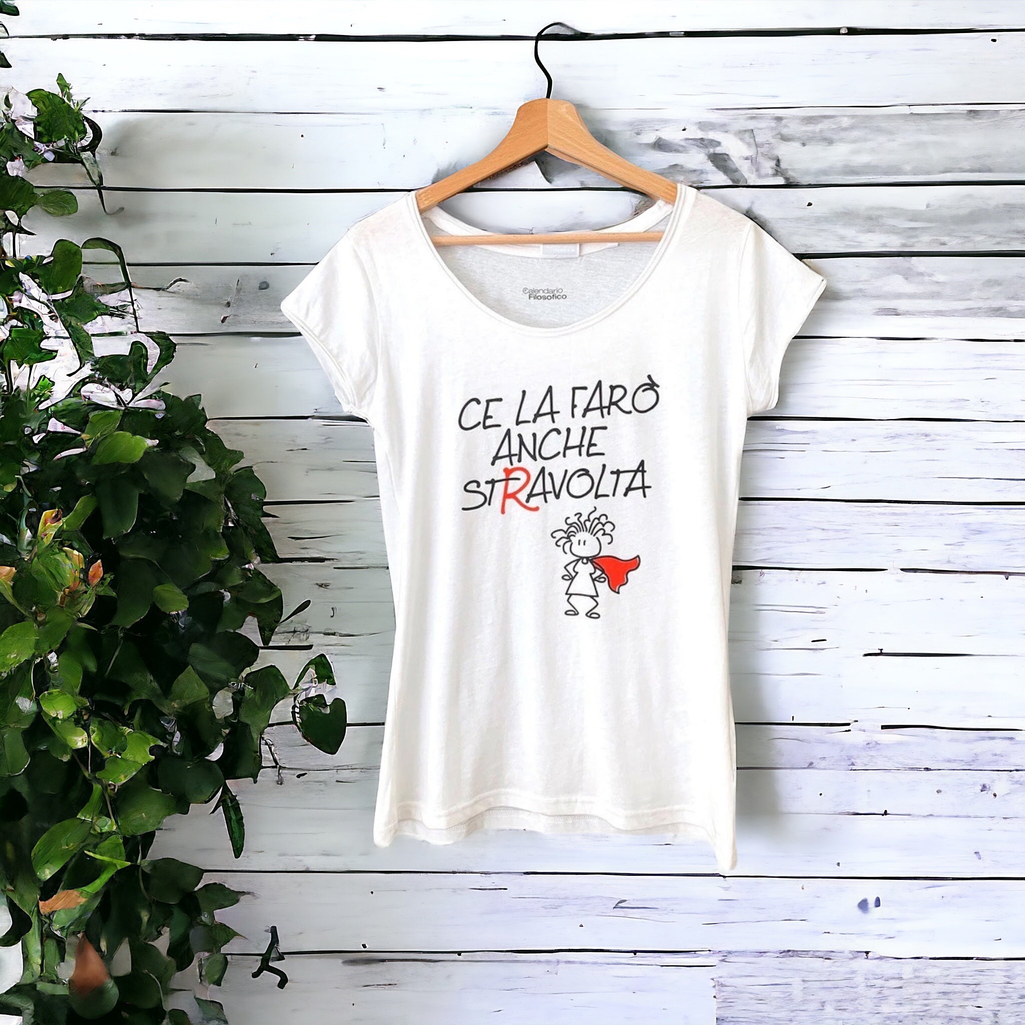 T-Shirt Donna STRAVOLTA White