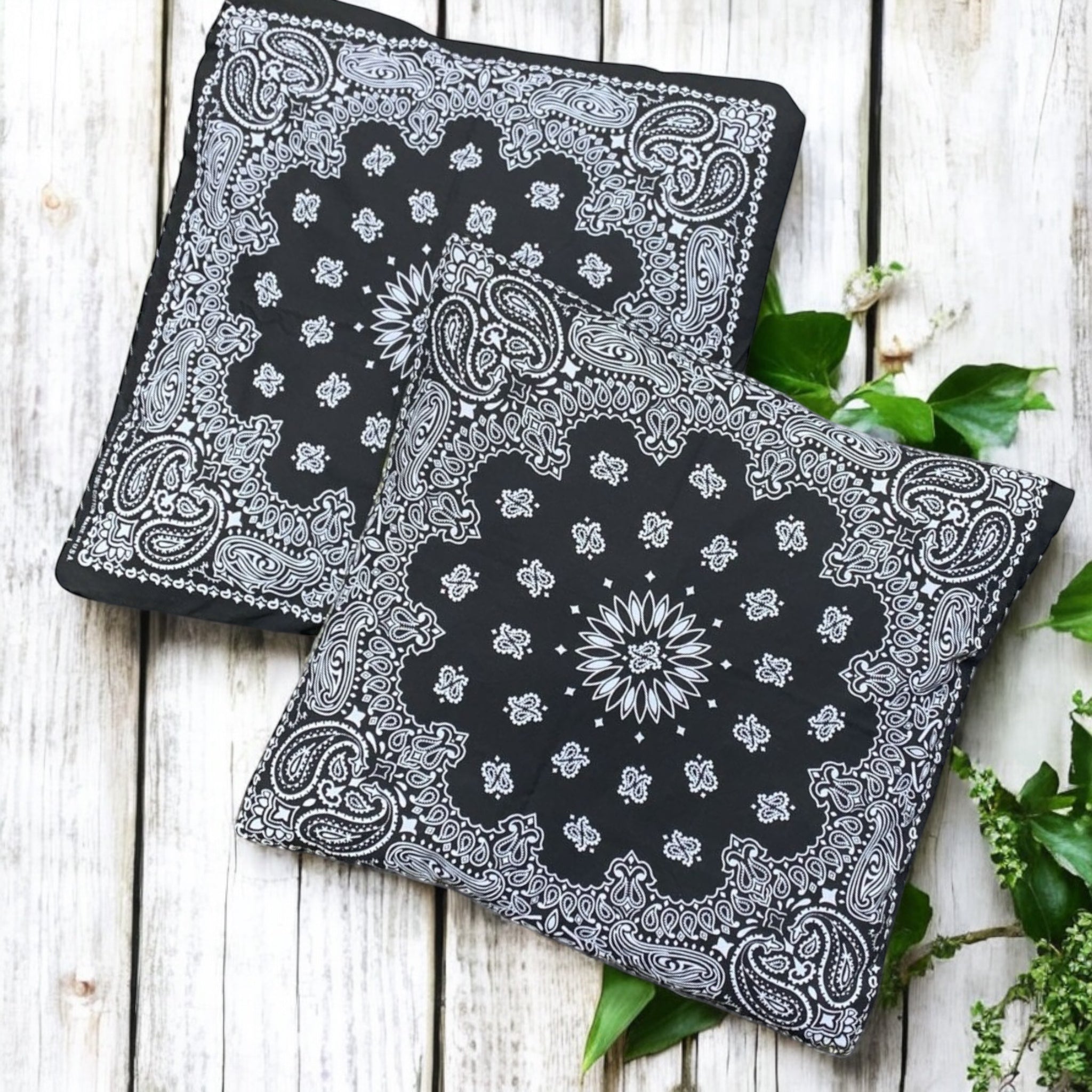 Cuscino Bandanas BLACK