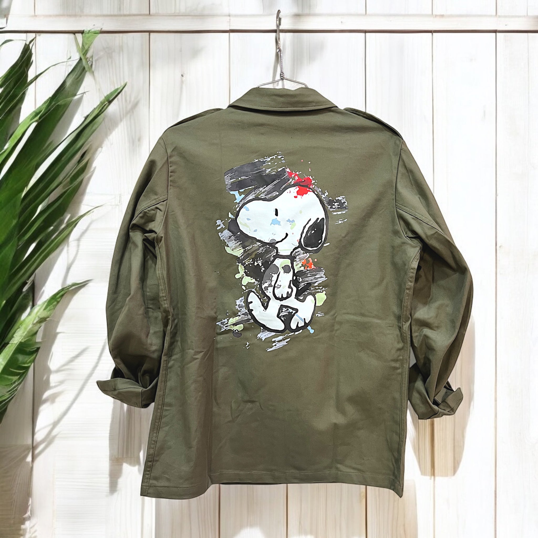 Giacca Militare Donna Custom - SNOOPY