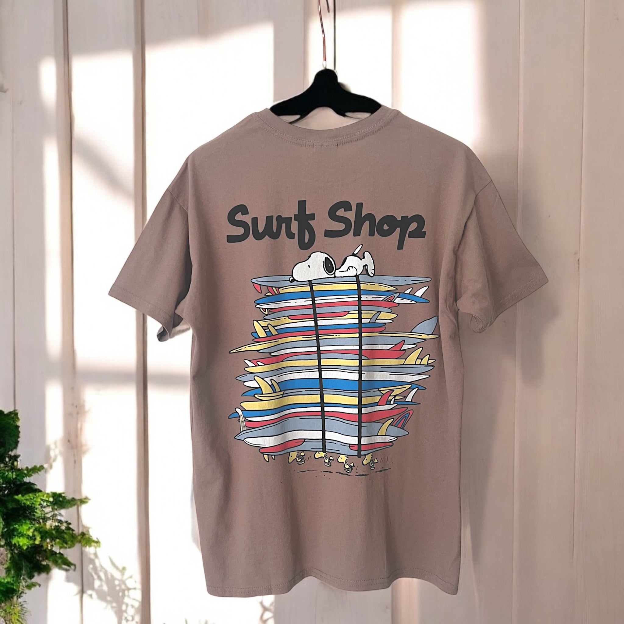 T-Shirt Uomo Snoopy Surf Shop