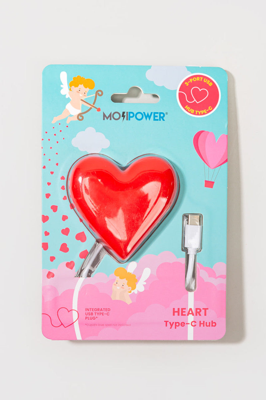 Power Bank RED HEART 2600 mAh USB-C