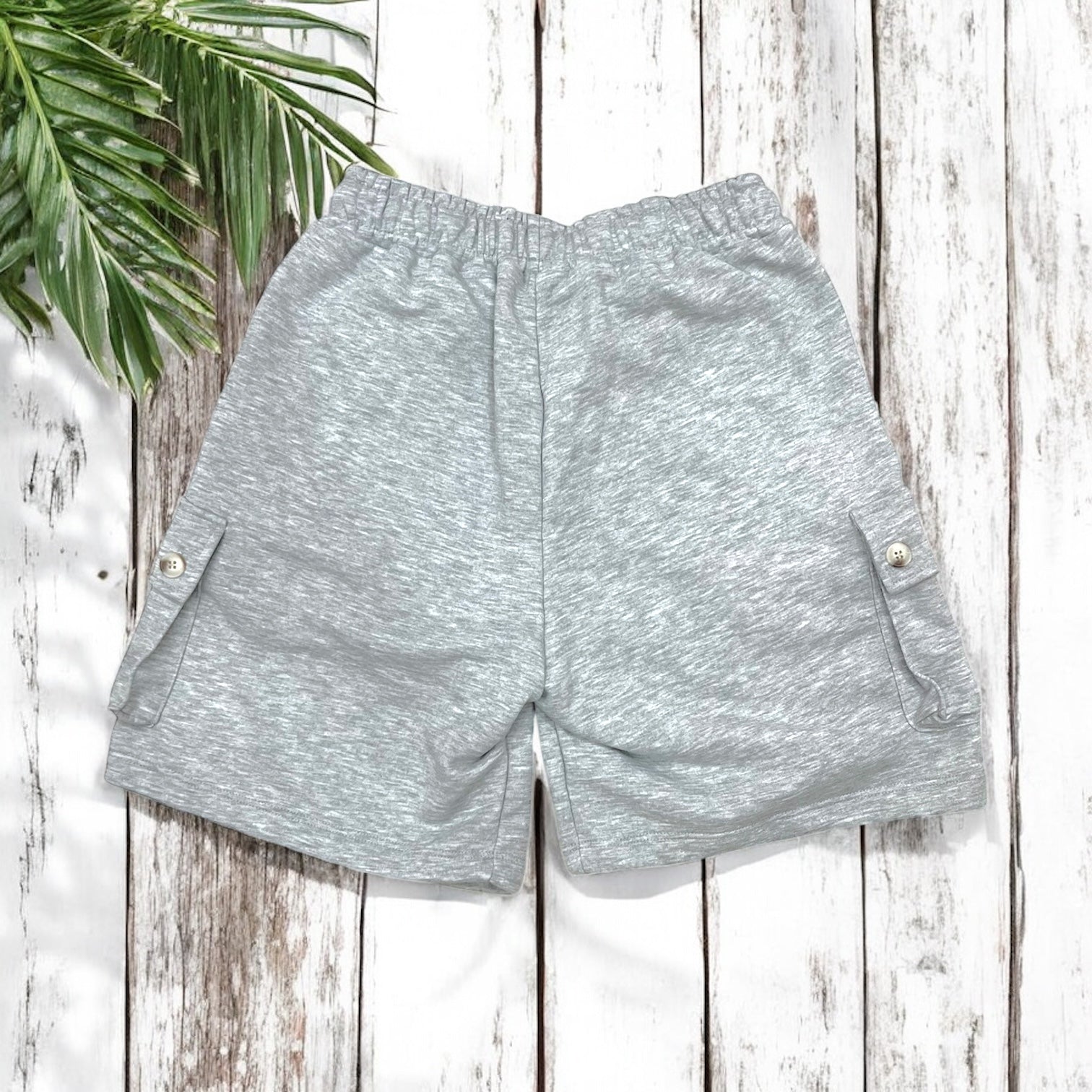 Bermuda Felpa Tasconi - GREY MÉLANGE