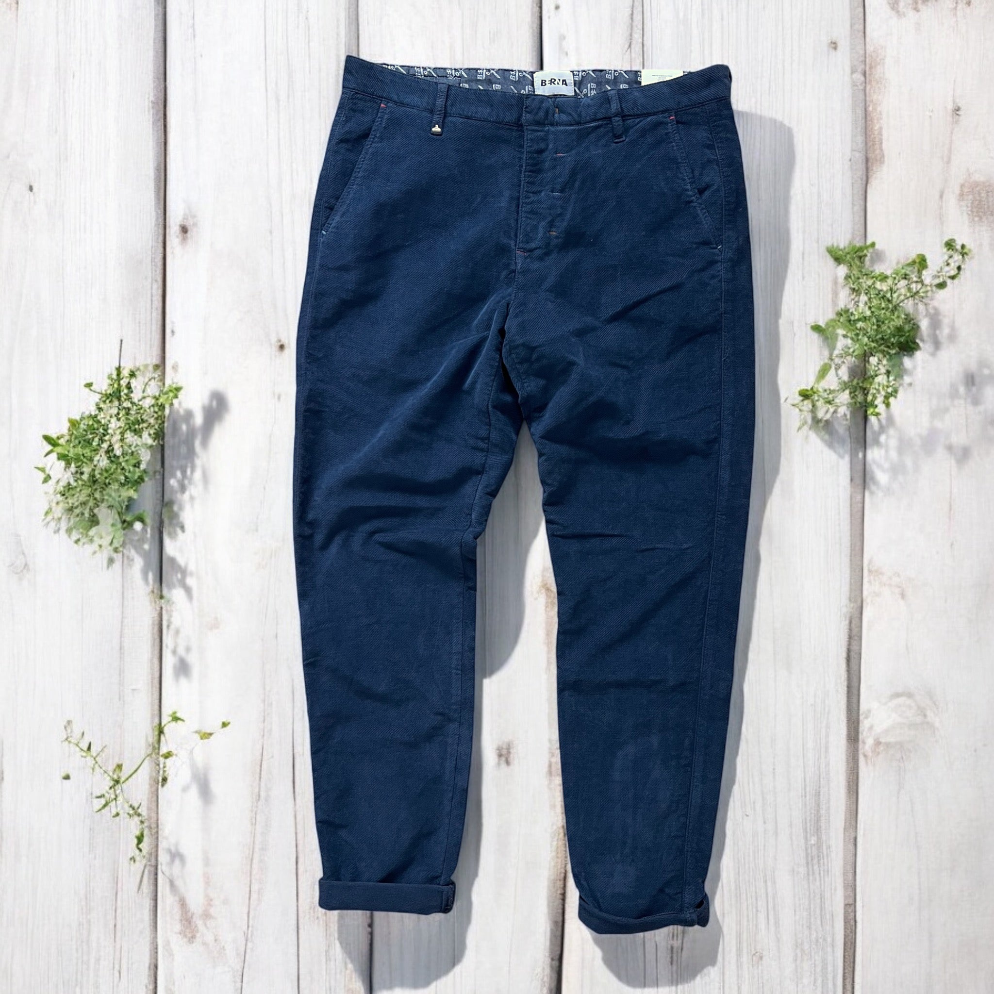 Pantalone Fustagno Wembley AI BLU