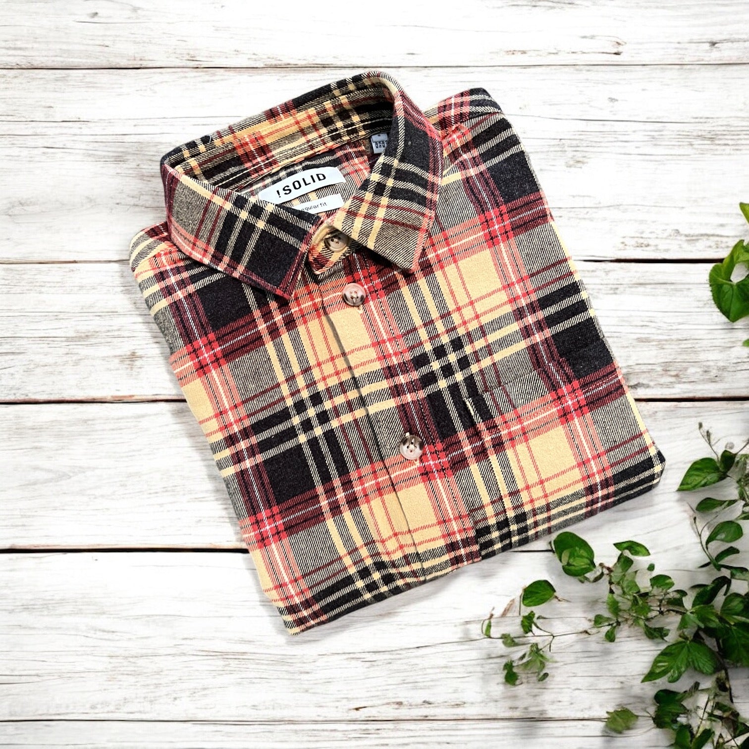 Camicia Flanella MESSIAH Marsala