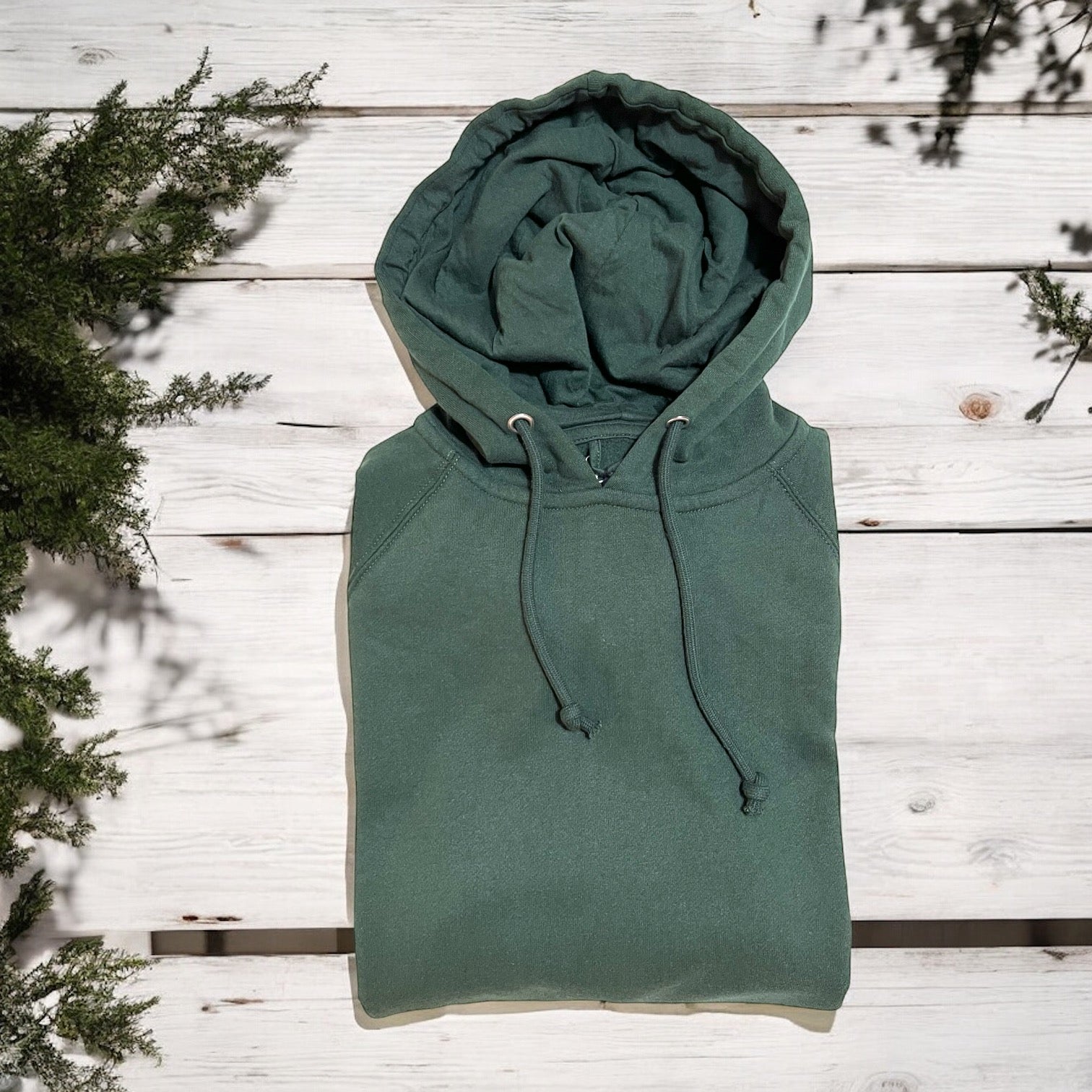 Felpa Hoodie Cappuccio VERDE
