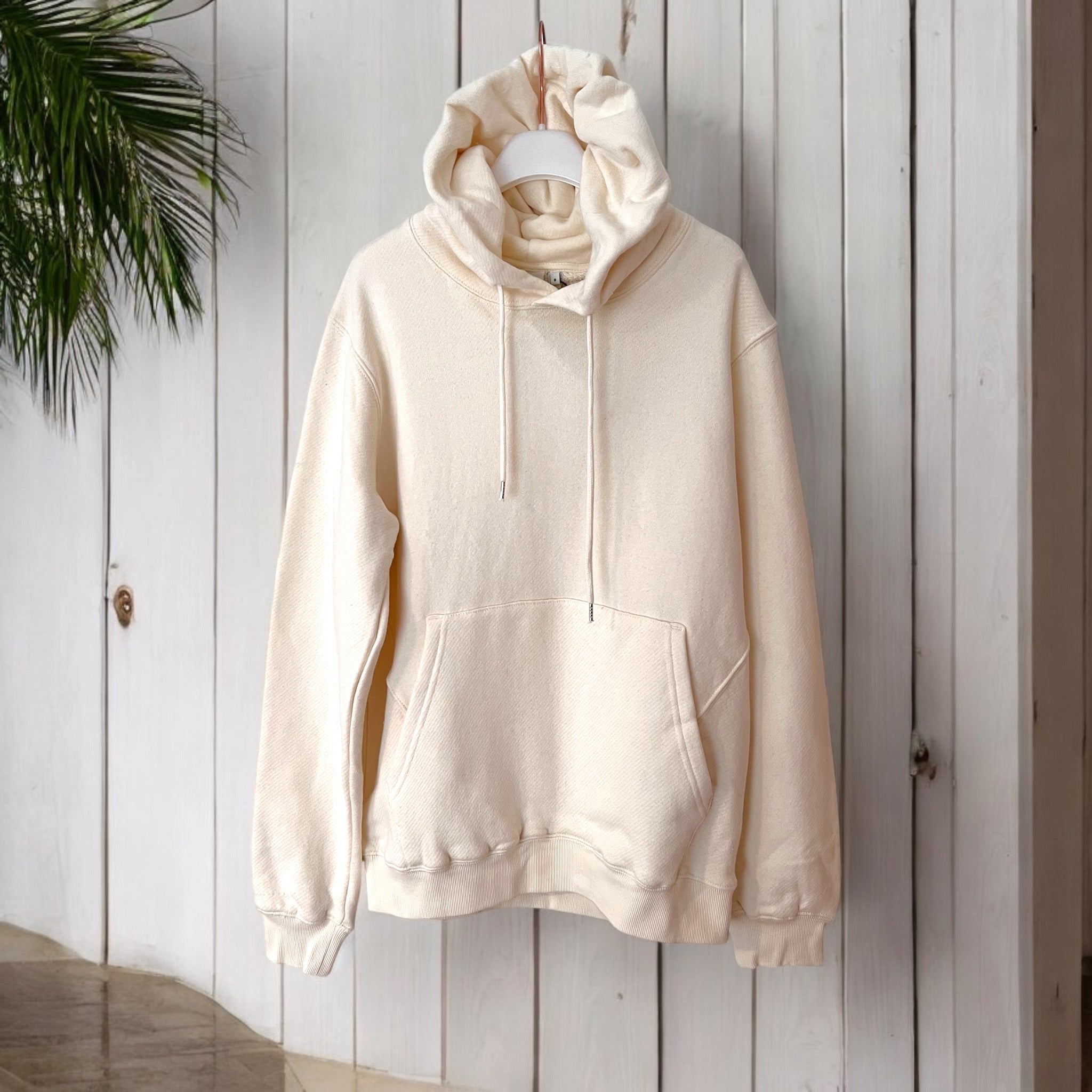 Felpa Cappuccio NICKOLAS IVORY