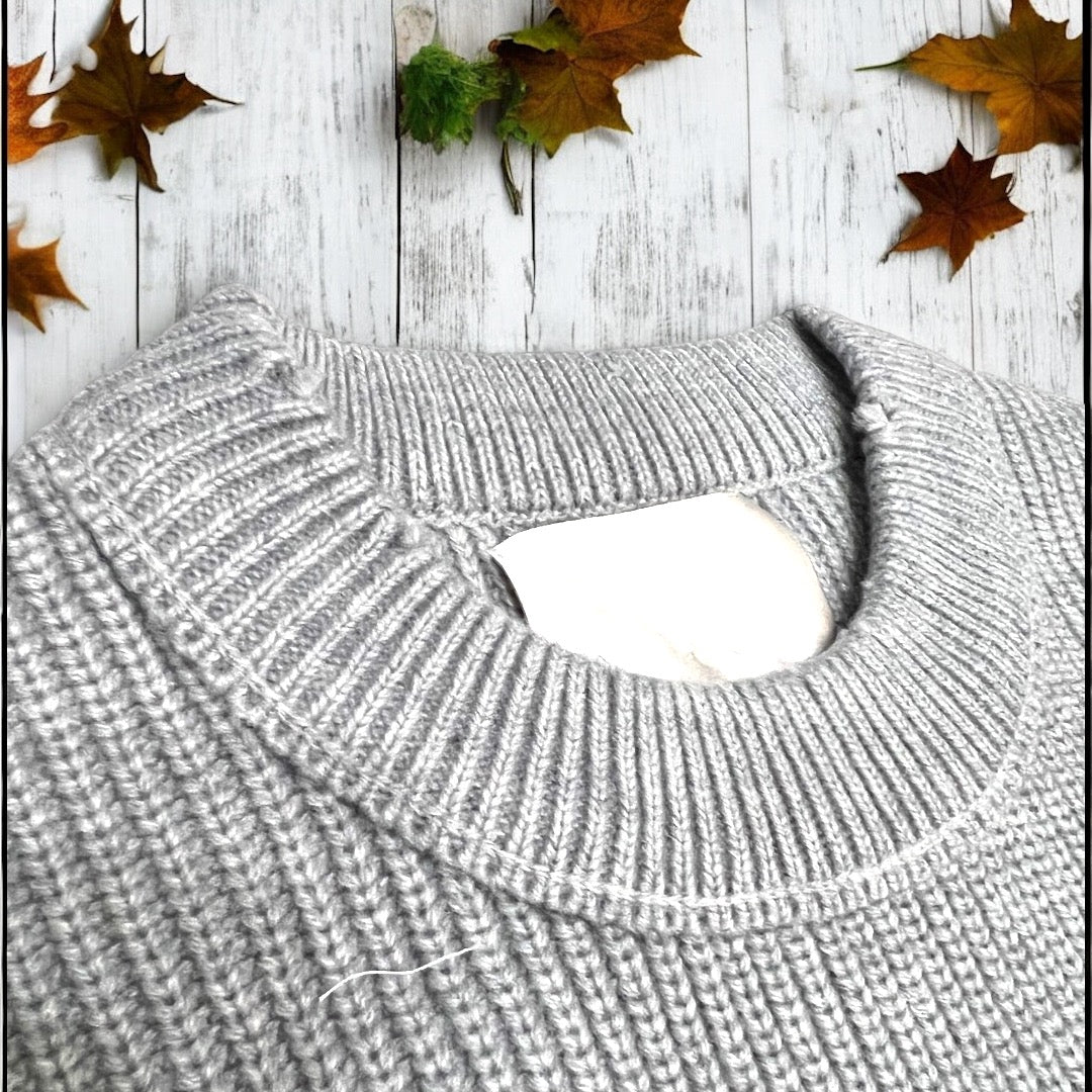 Pull Girocollo Rotture GRIGIO