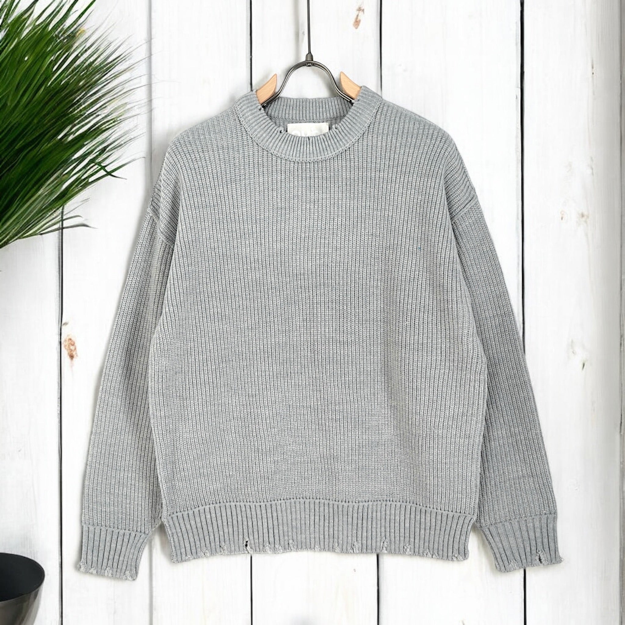 Pull Girocollo Rotture GRIGIO
