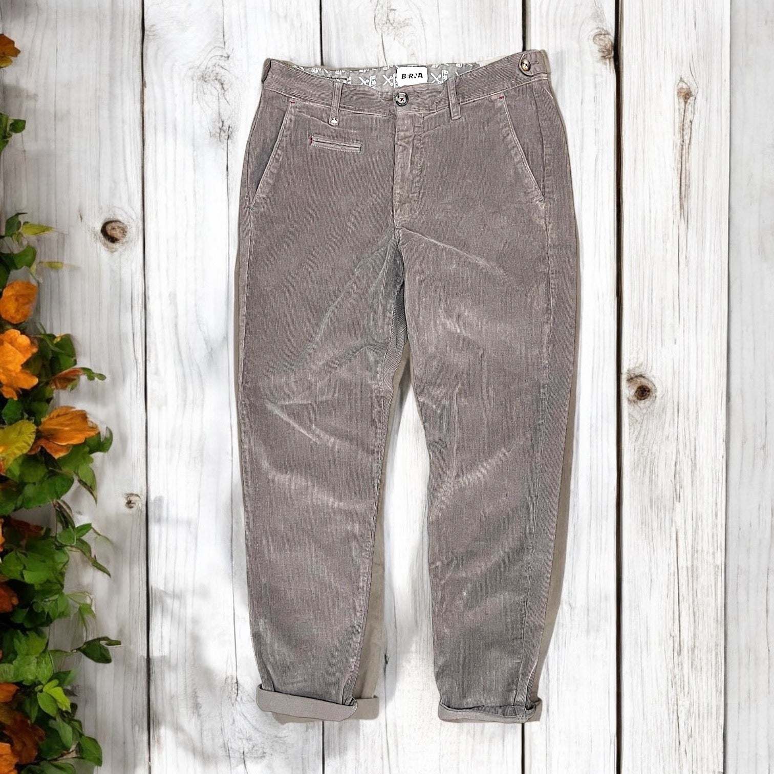 Pantalone Velluto Wembley AI TORTORA