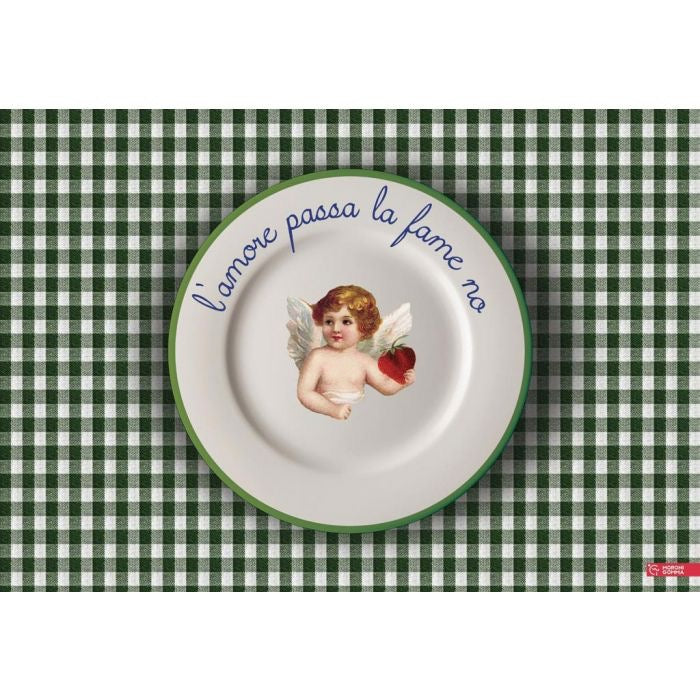 Tovaglietta 30x44cm - L'AMORE PASSA LA FAME NO