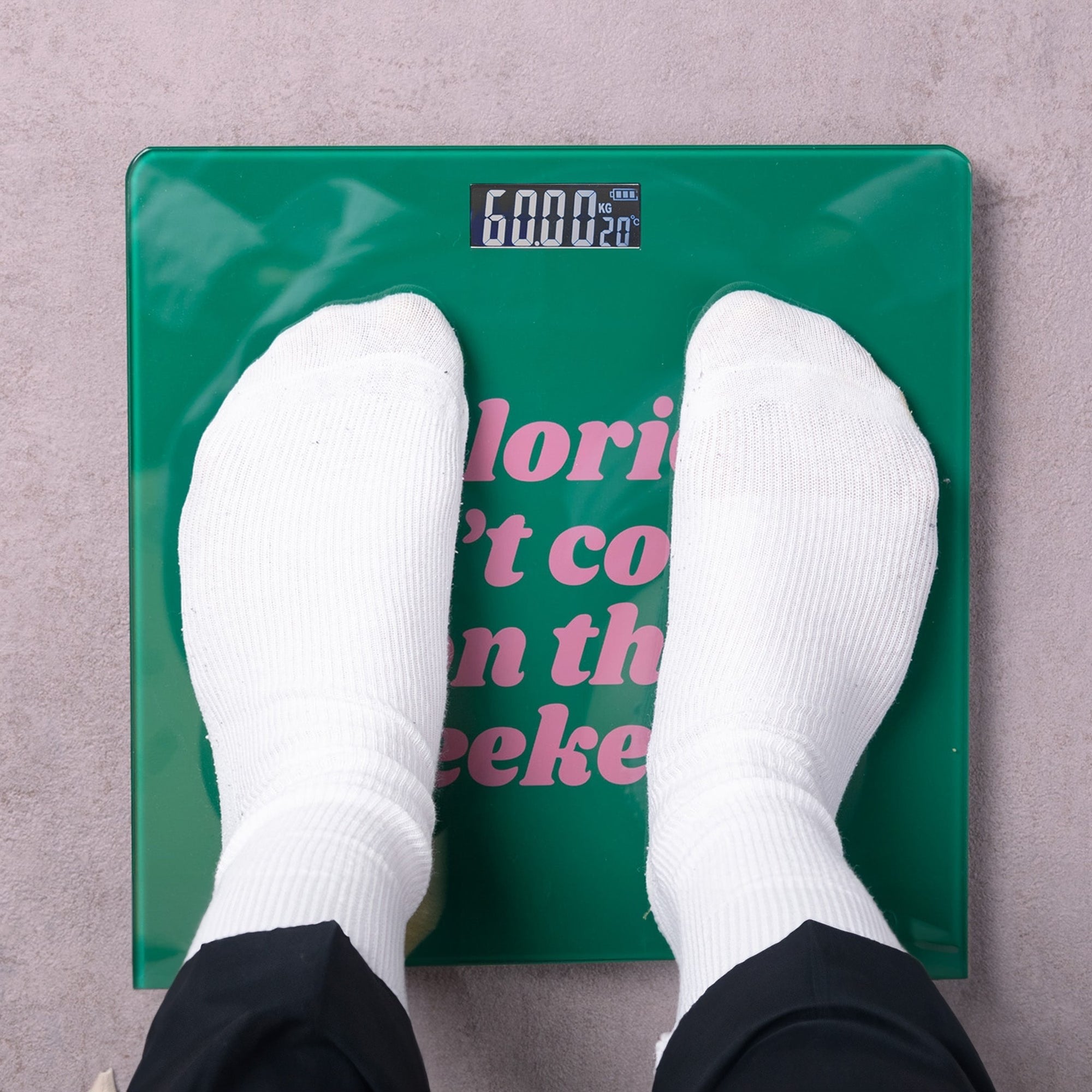 Bilancia CALORIES DON?T COUNT ON THE WEEKEND