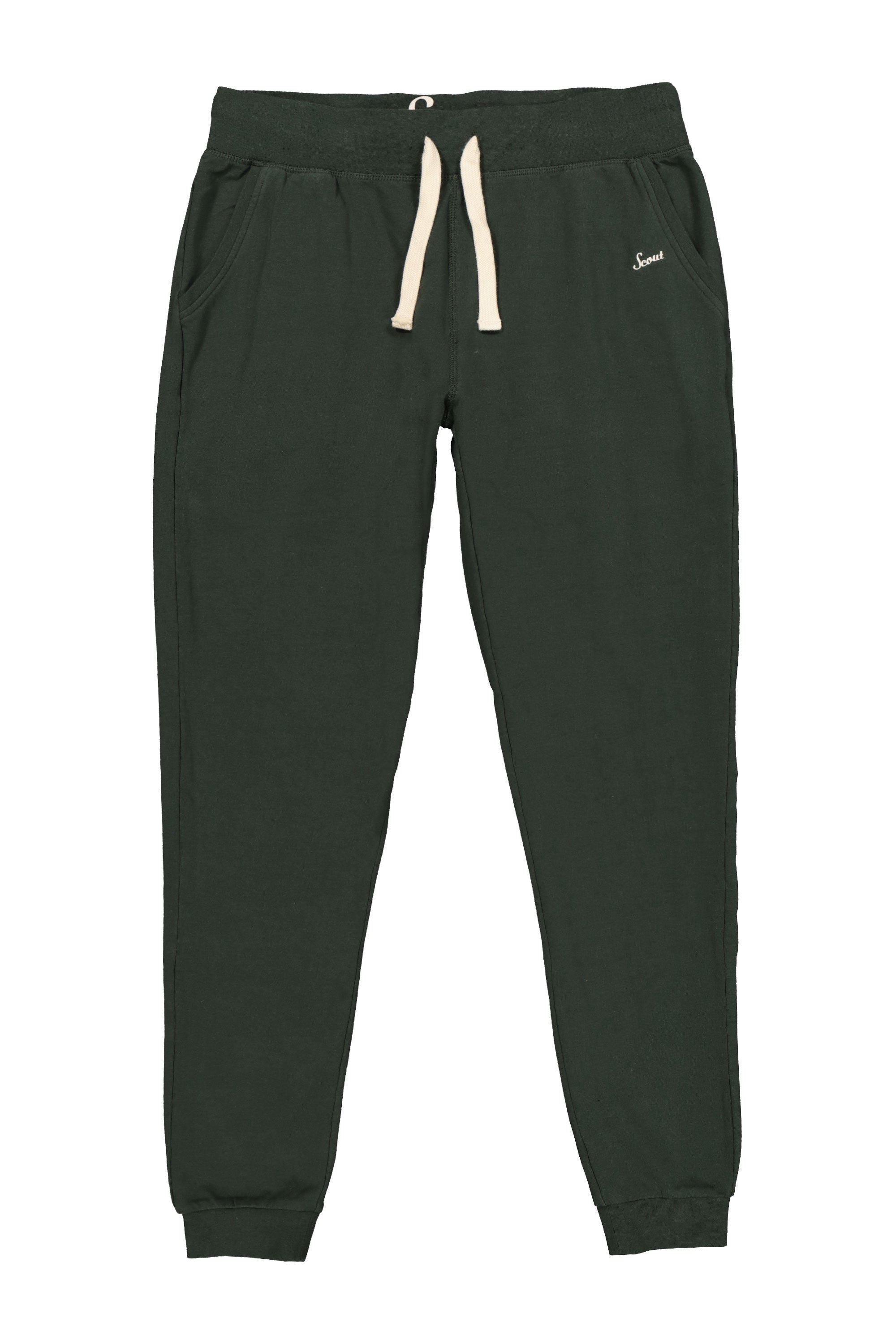 Pantalone Tuta Uomo Non Felpato VERDE SCURO