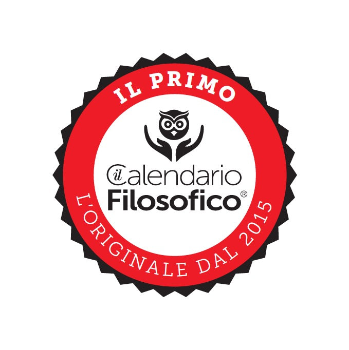 Calendario Filosofico 2026 - A7 MIDI  7,4x10,5 cm - con Supporto in Cartone