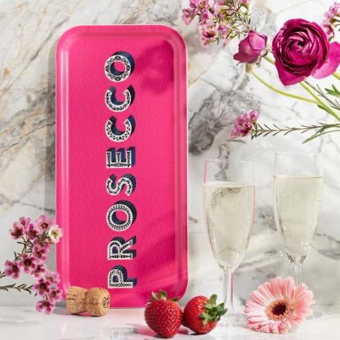 Vassoio Prosecco Pink 32x15