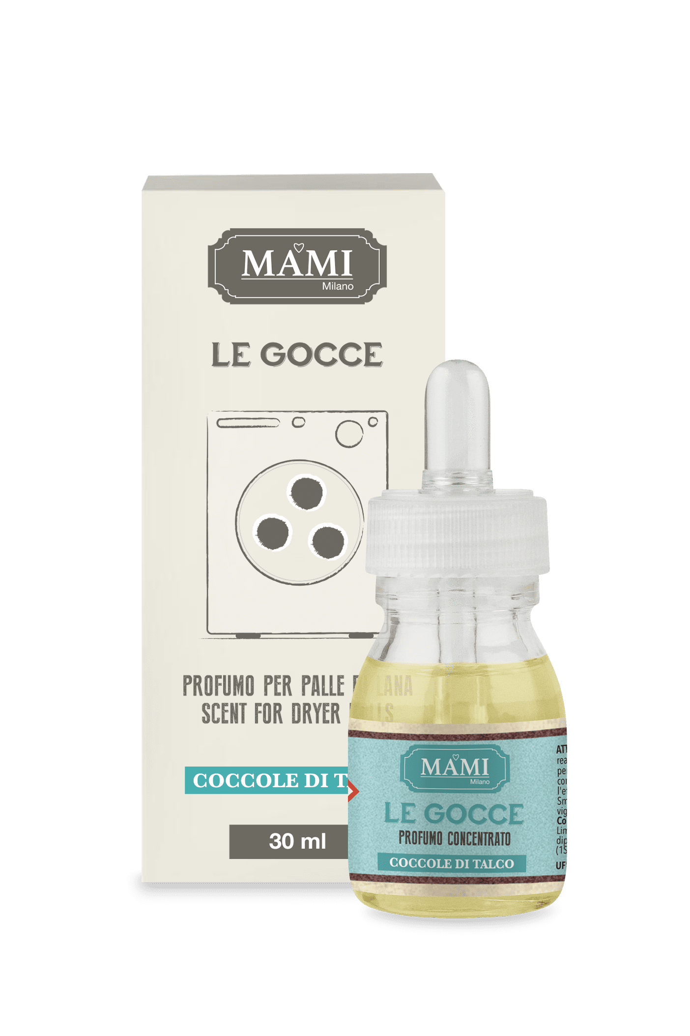 Le Gocce - COCCOLE DI TALCO 30ml - Essenza Asciugatrice