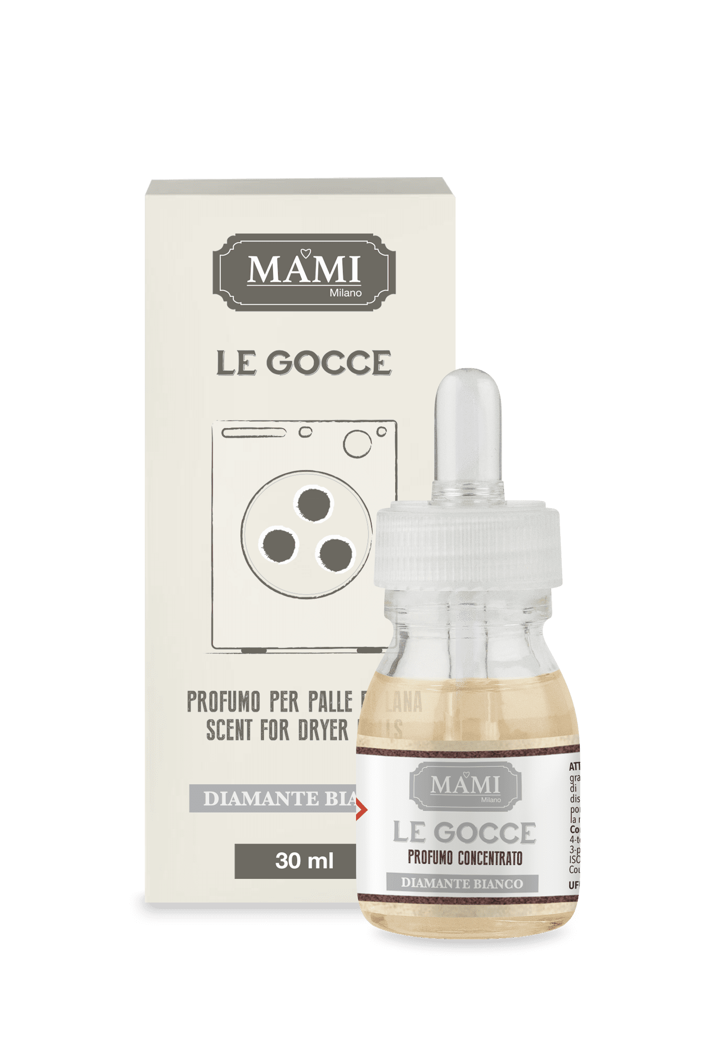 Le Gocce - DIAMANTE BIANCO 30ml - Essenza Asciugatrice