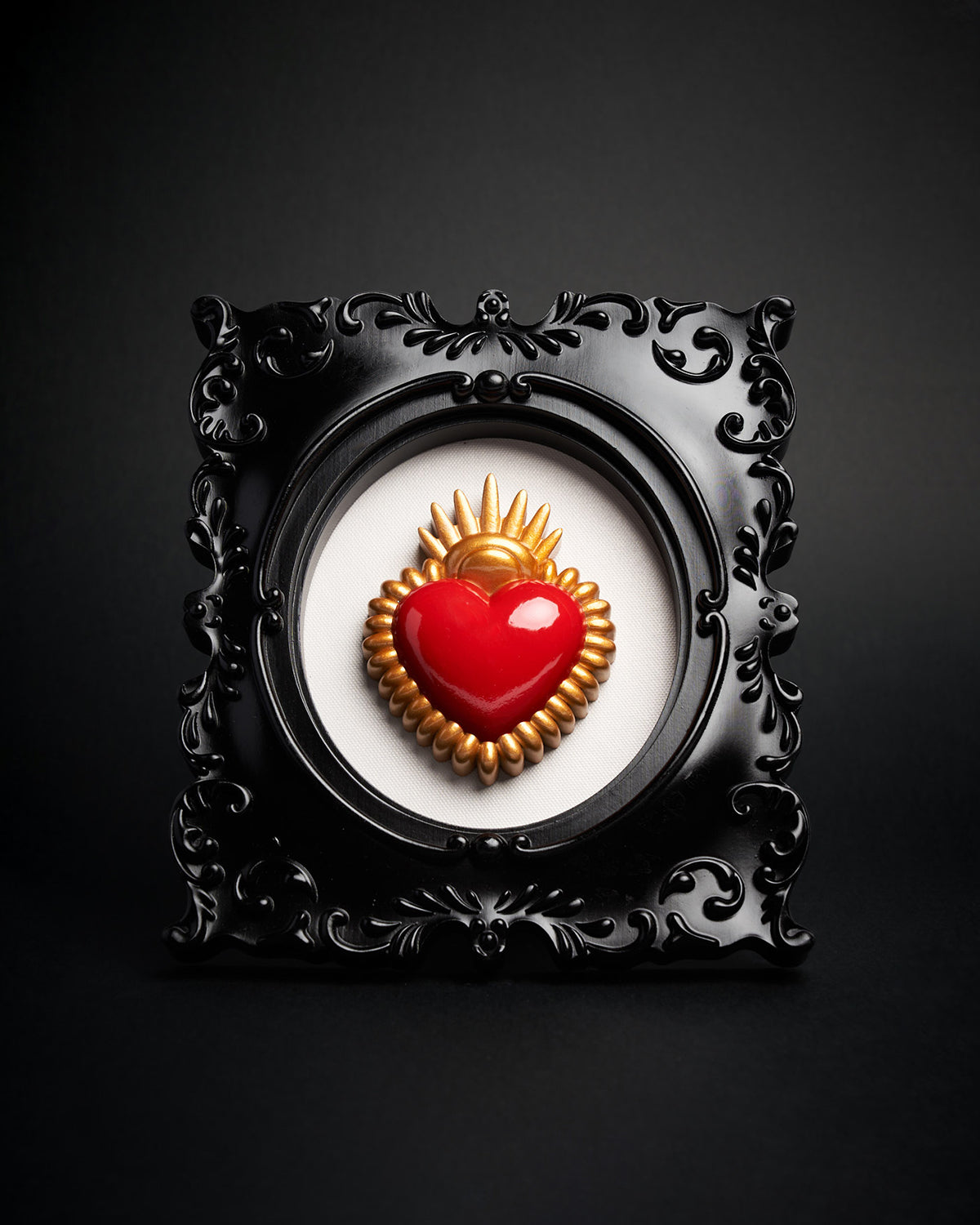 Quadro HEART RED GOLD