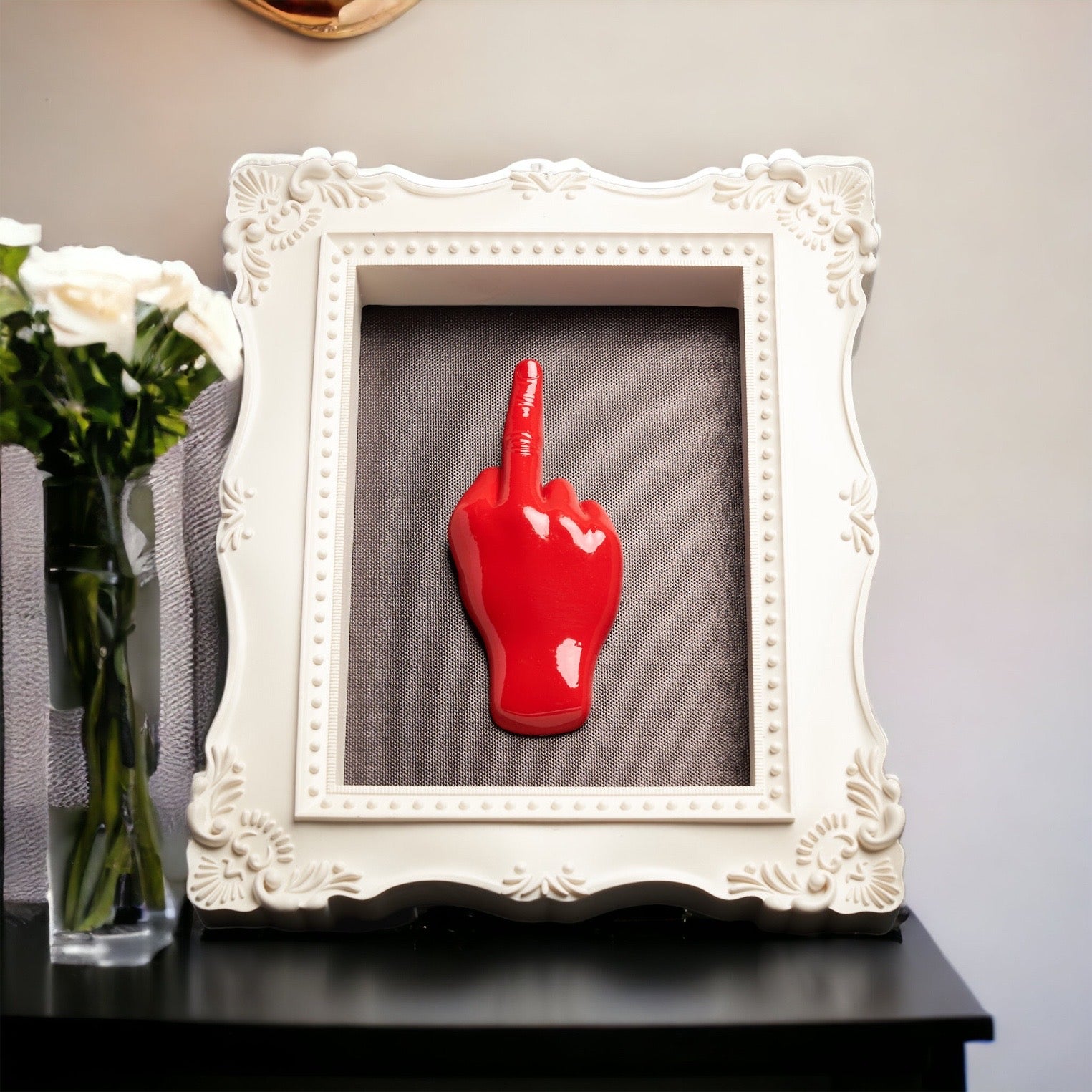 Quadro FINGER RED