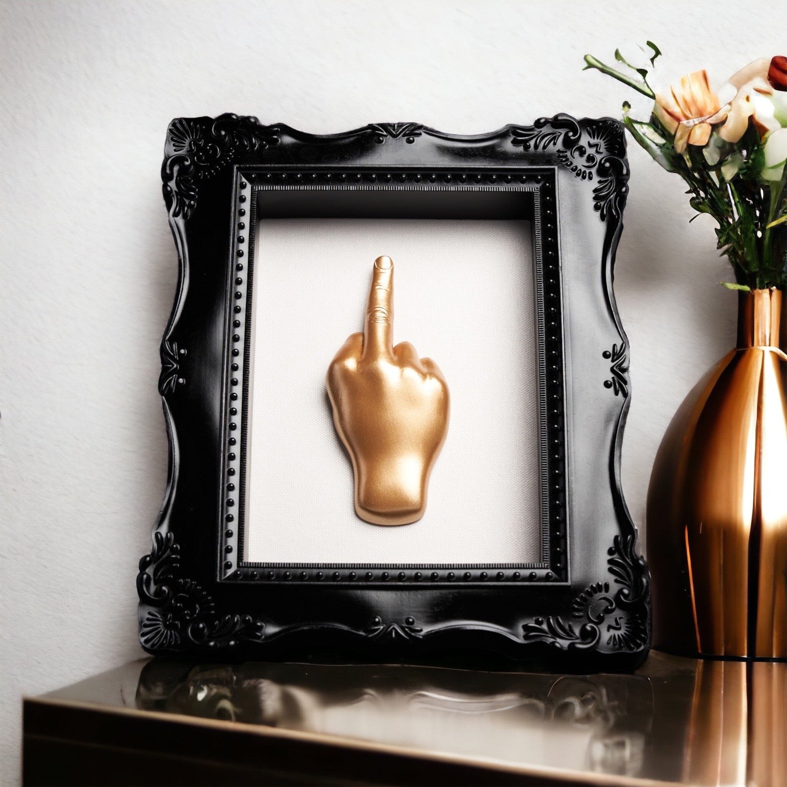 Quadro FINGER GOLD