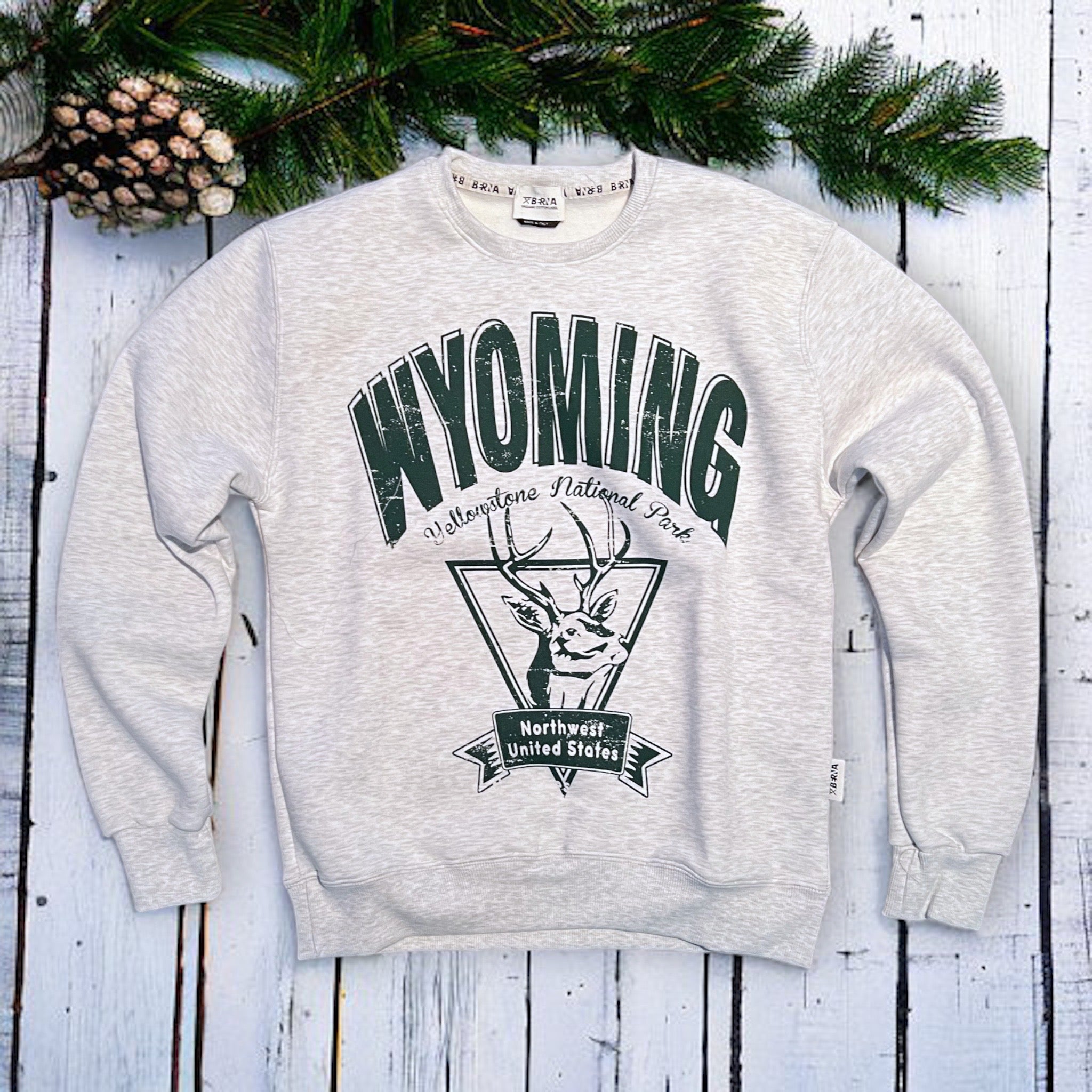 Felpa Girocollo Wyoming