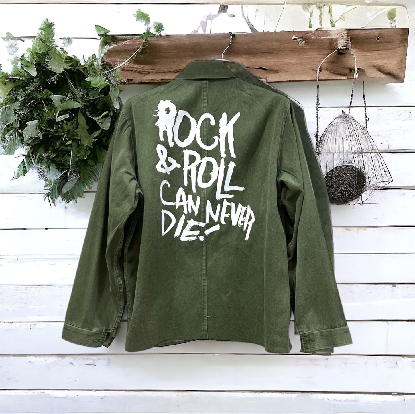 Giacca Vintage Militare Donna - ROCK & ROLL