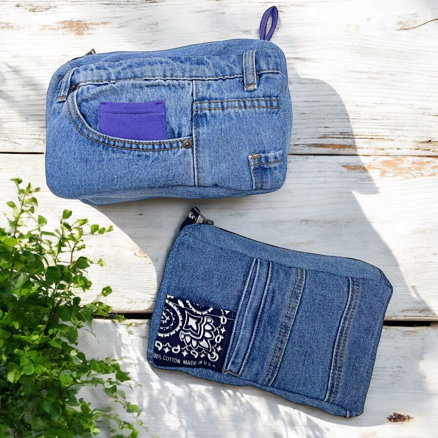 Astuccio Denim Riciclato