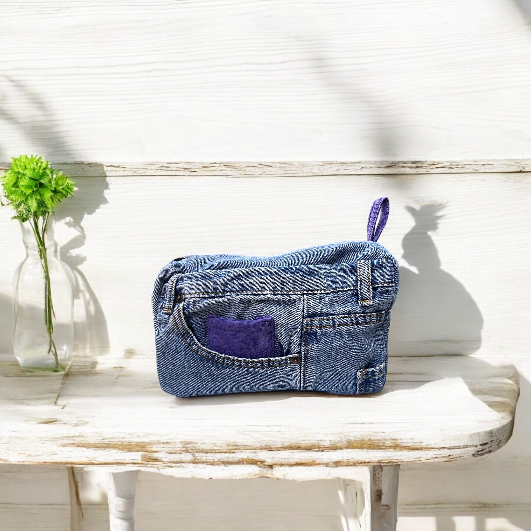Astuccio Denim Riciclato