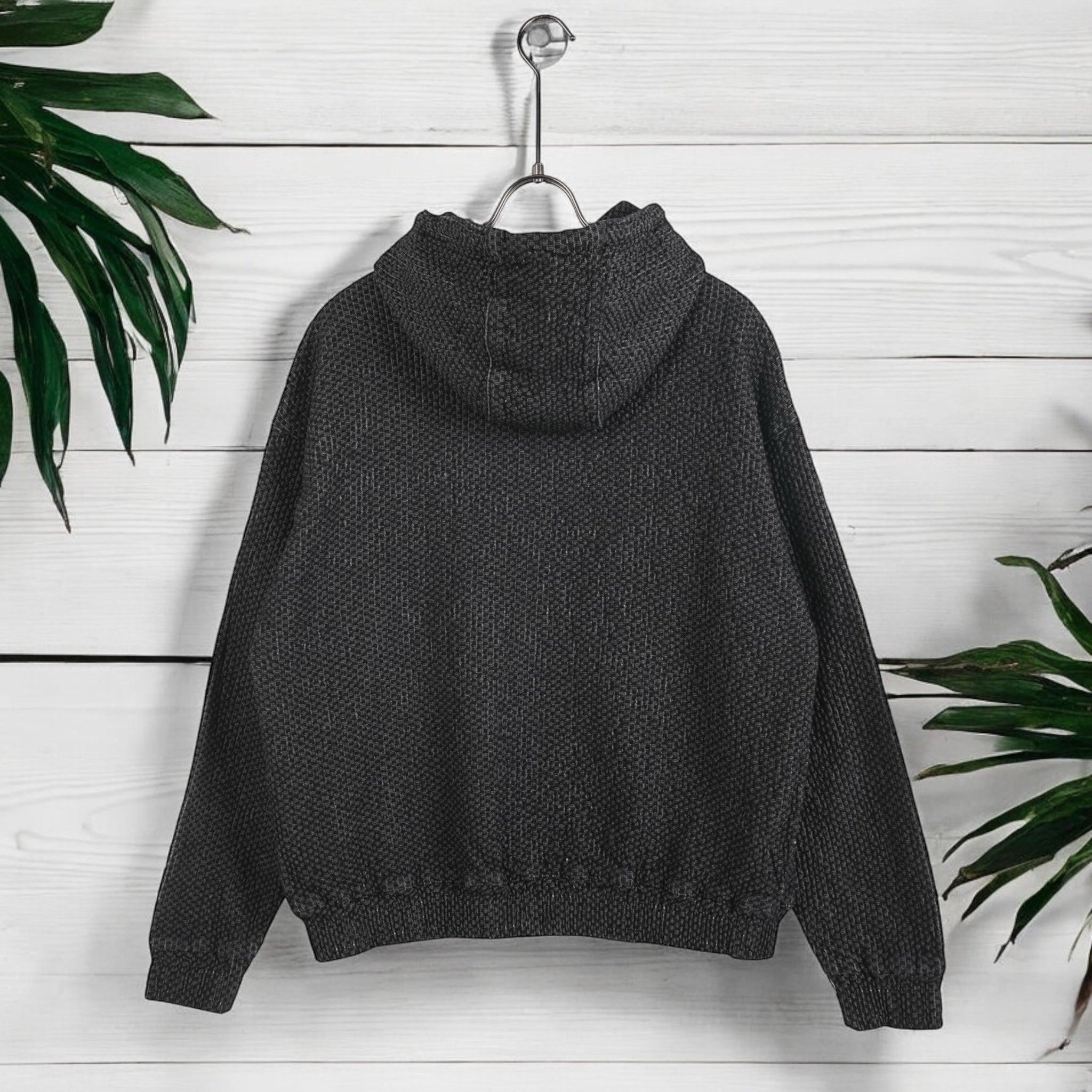 Felpa Jacket Zip Cappuccio BLACK