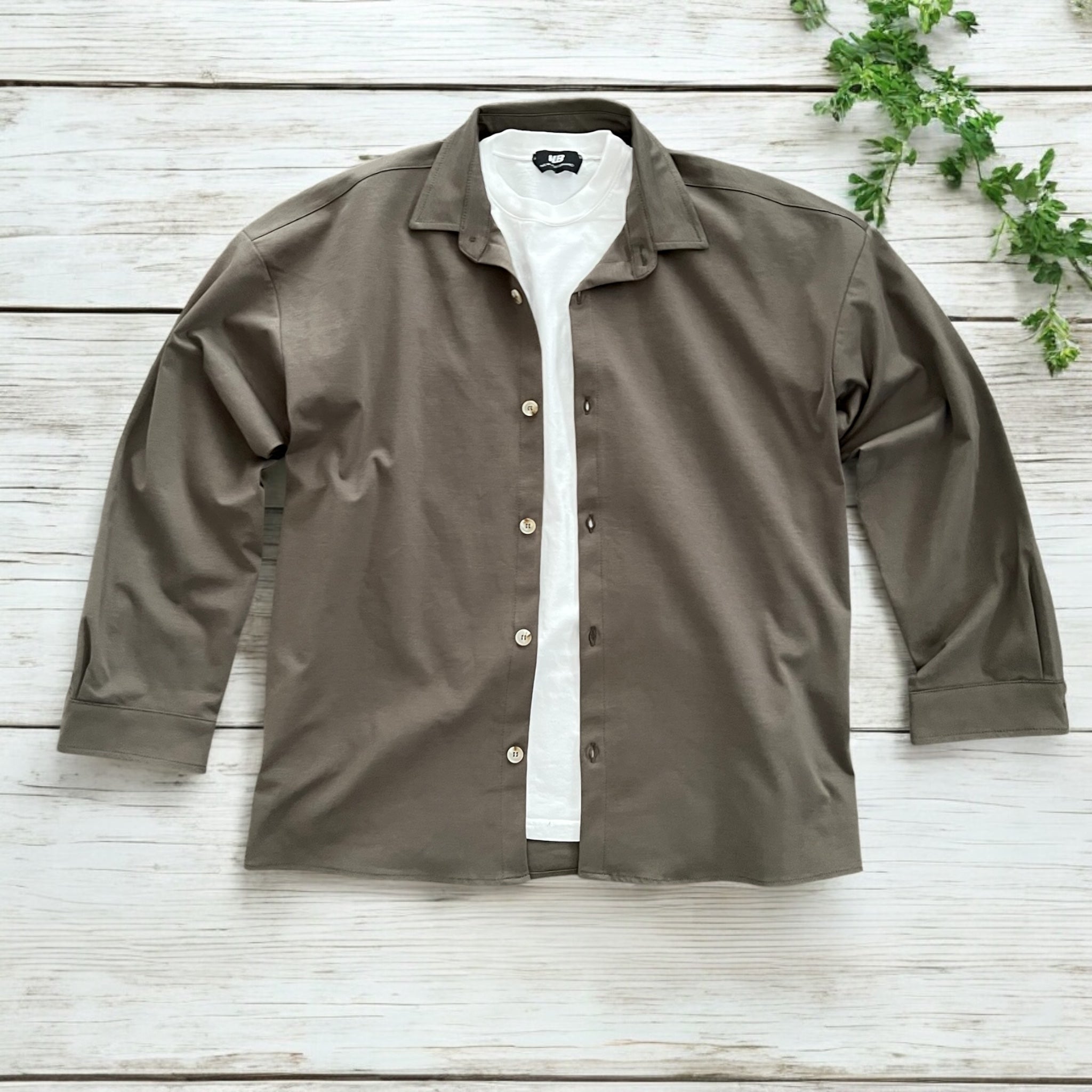 Camicia Overshirt NIPPON Militare
