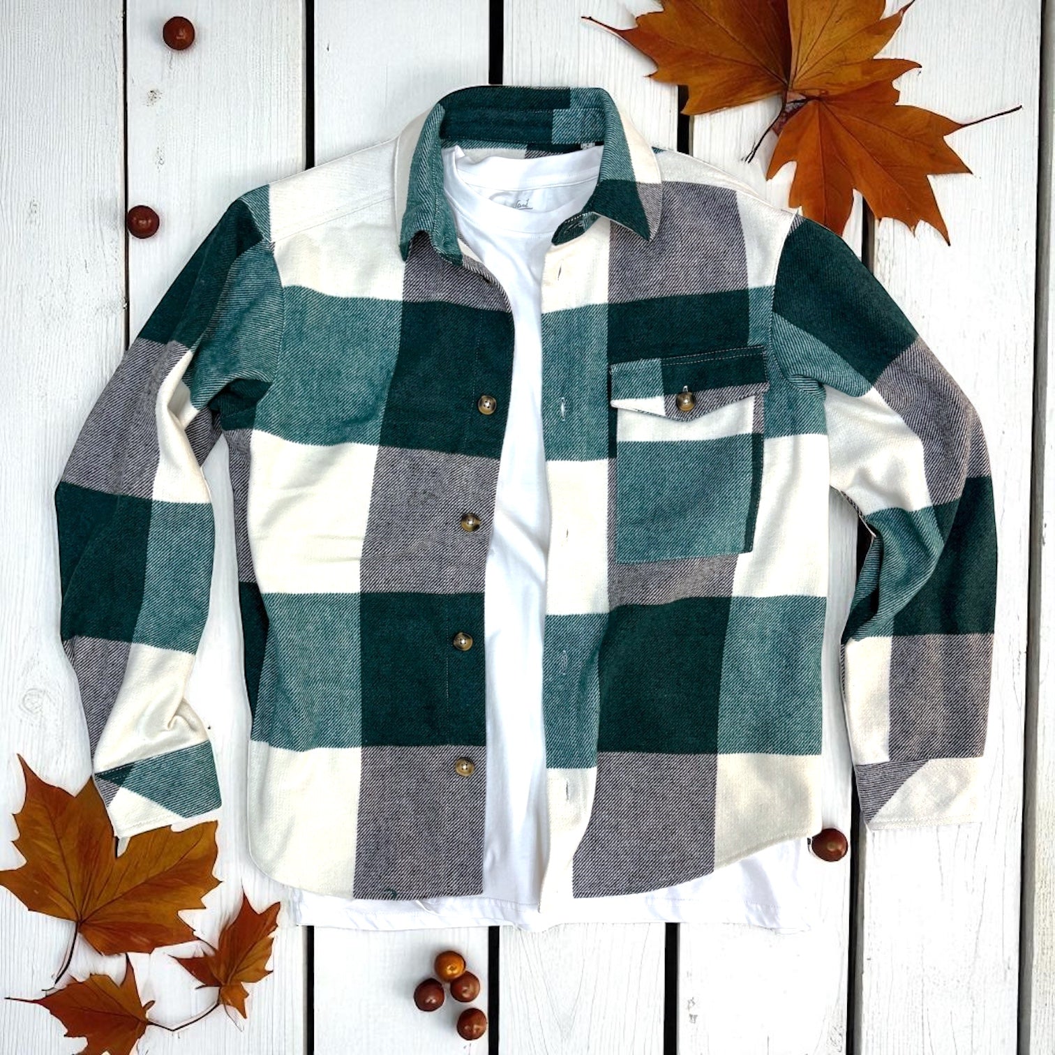 Giacca Overshirt SDMANHEIM Green