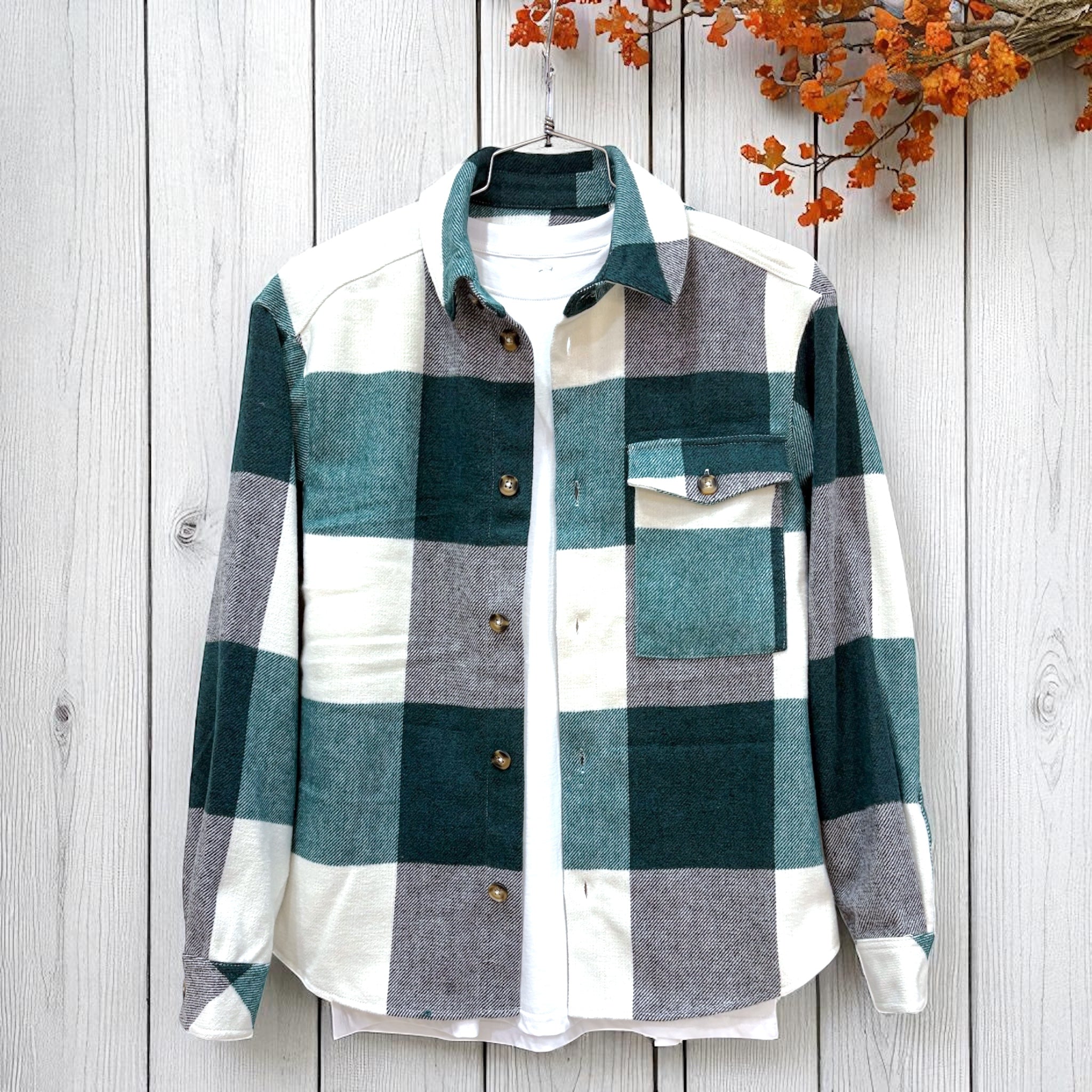 Giacca Overshirt SDMANHEIM Green