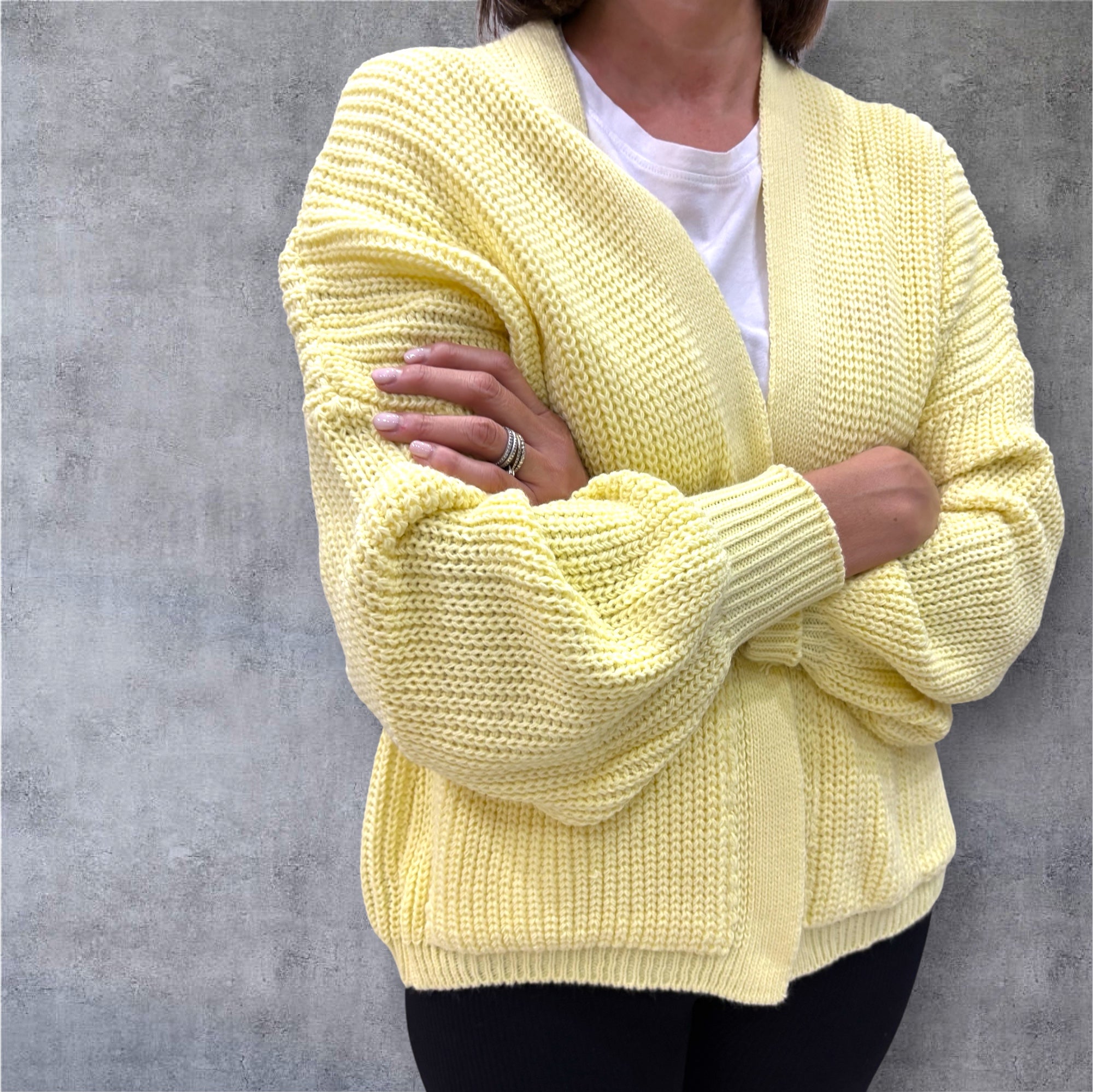 Cardigan Donna Maglia - LEMON