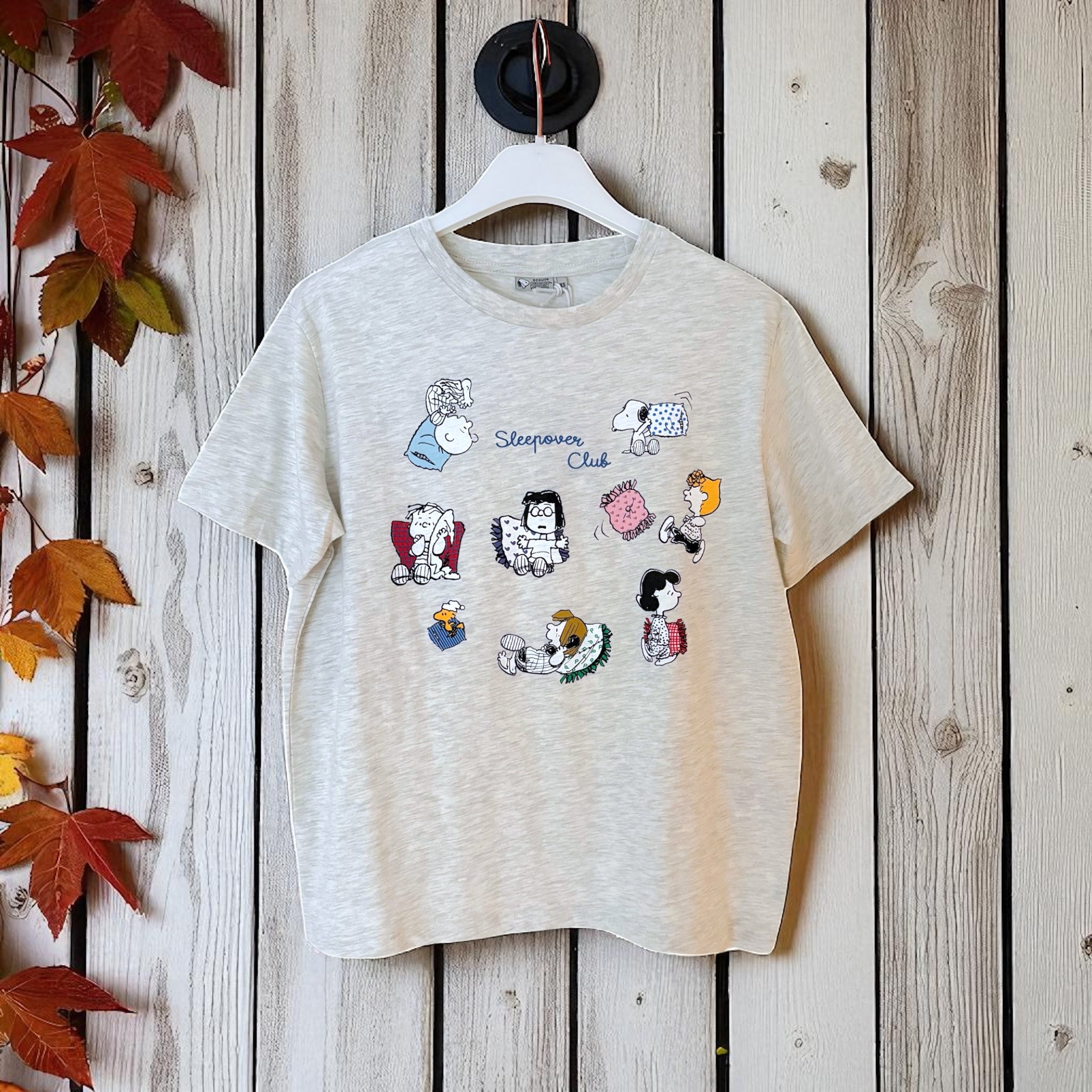 T-Shirt Donna Snoopy SLEEPOVER
