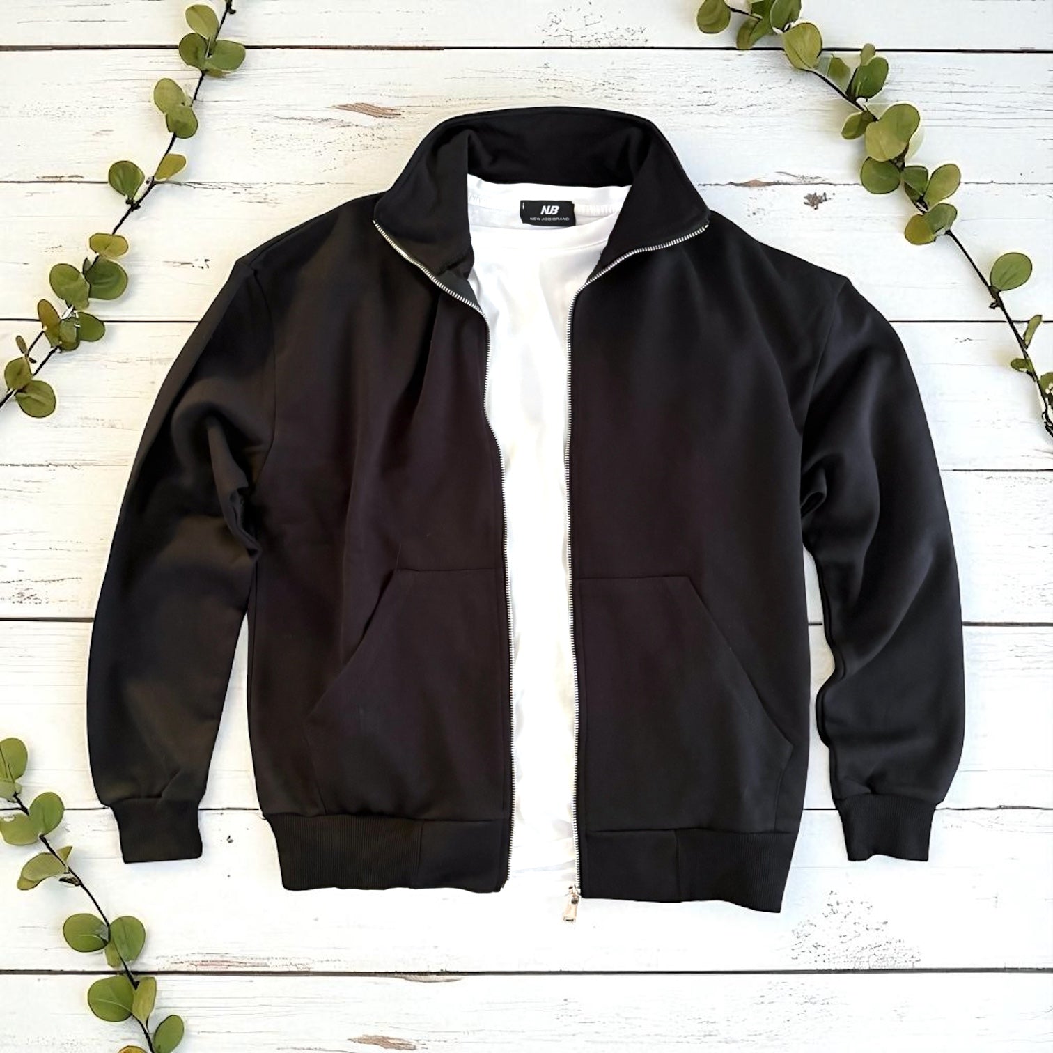 Felpa Full Zip NERA