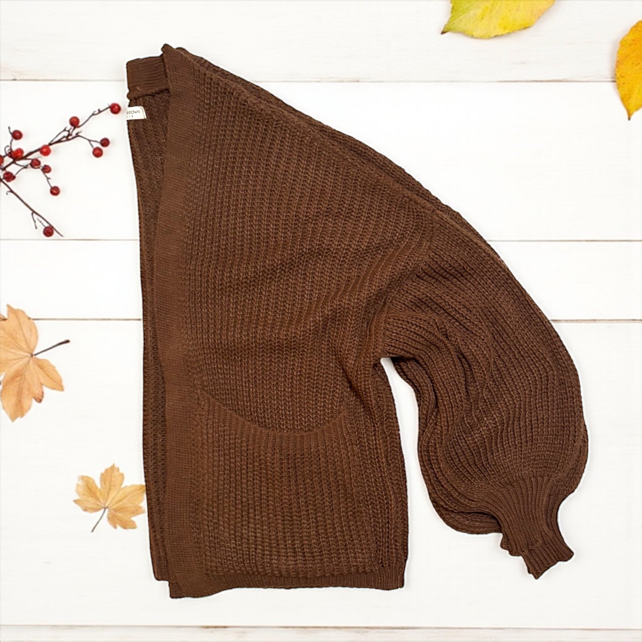 Cardigan Donna Maglia - CHOCO