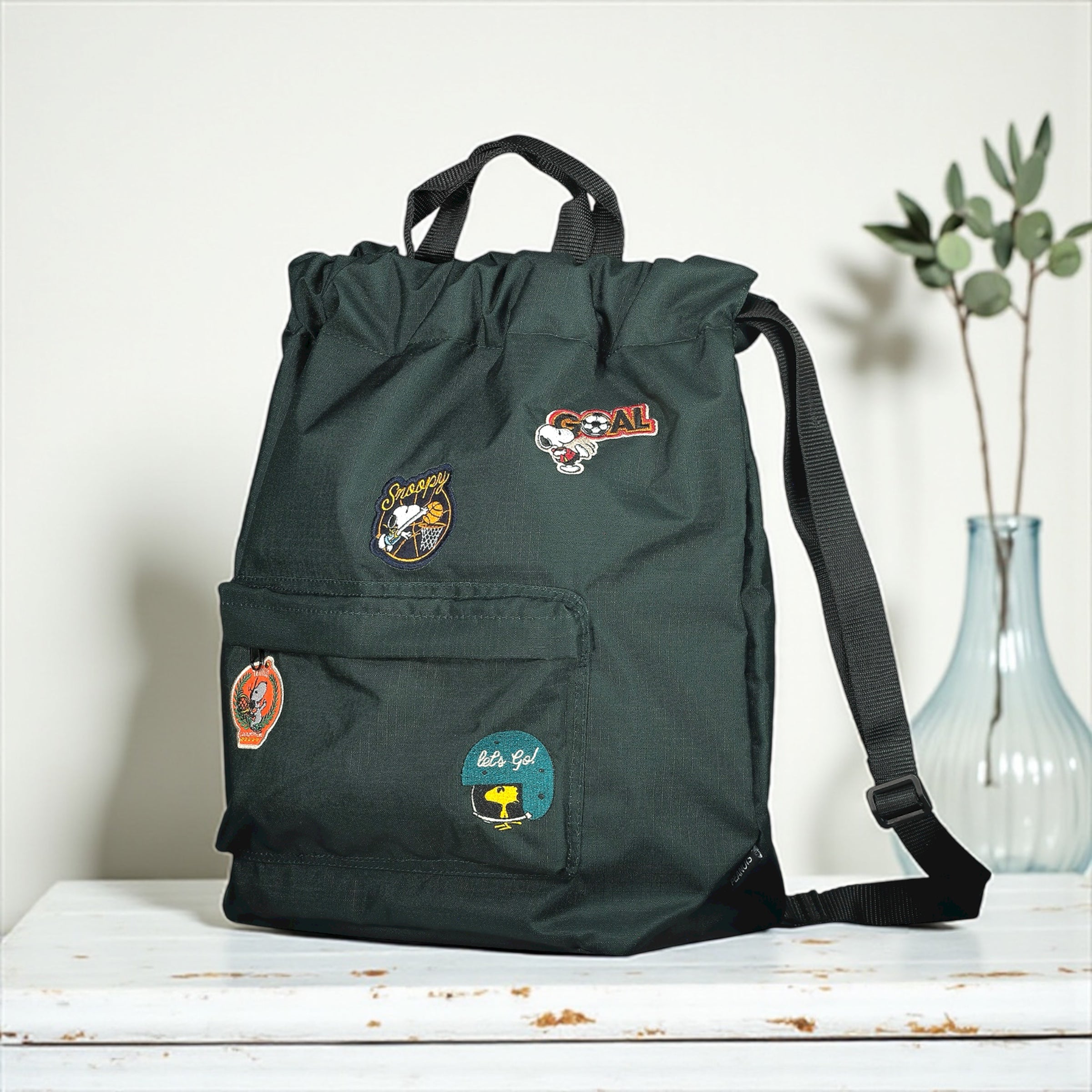 Zaino strozzo VERDONE - SNOOPY SPORT