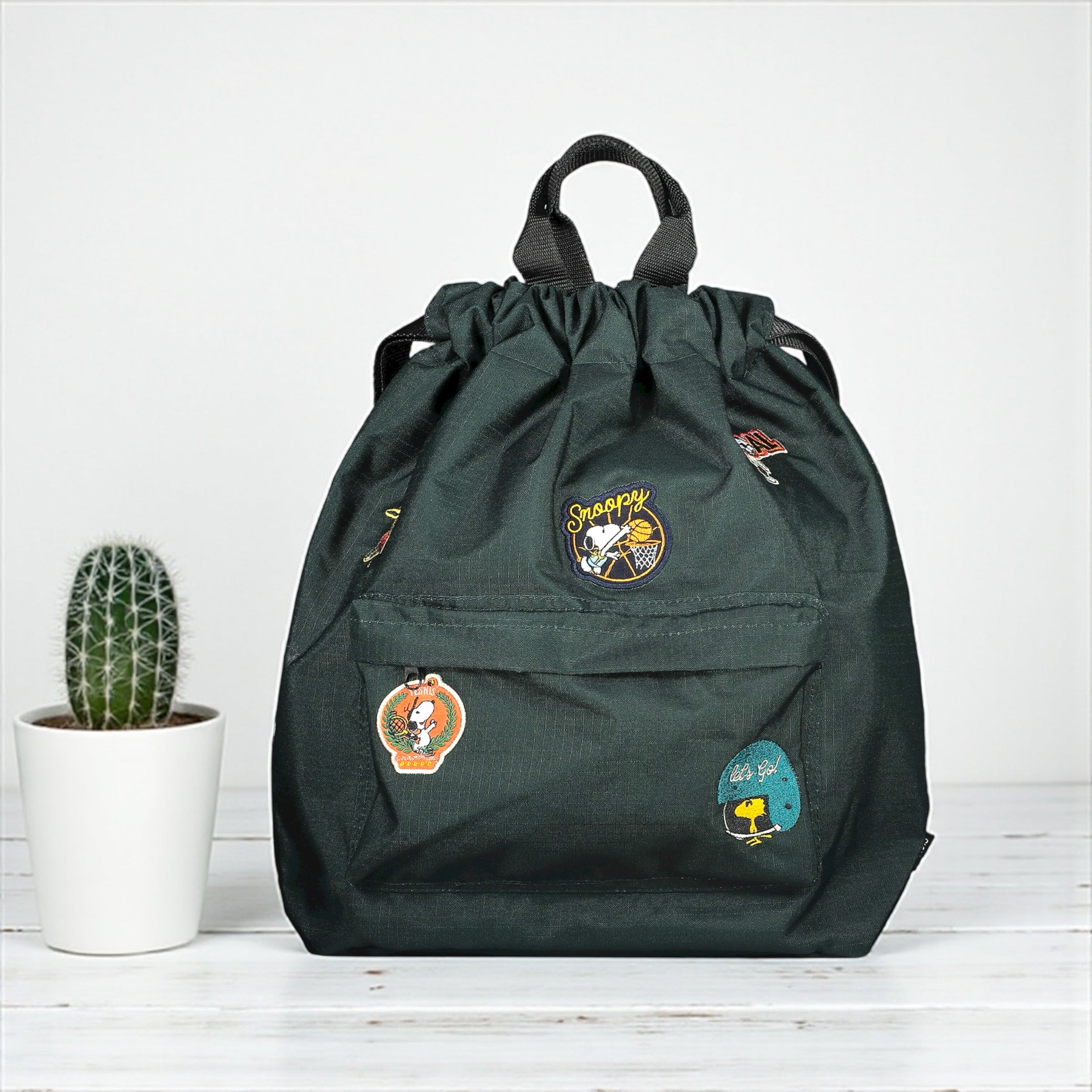 Zaino strozzo VERDONE - SNOOPY SPORT