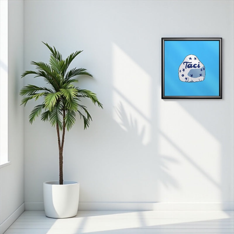 Poster ironico 20x20cm - TACI