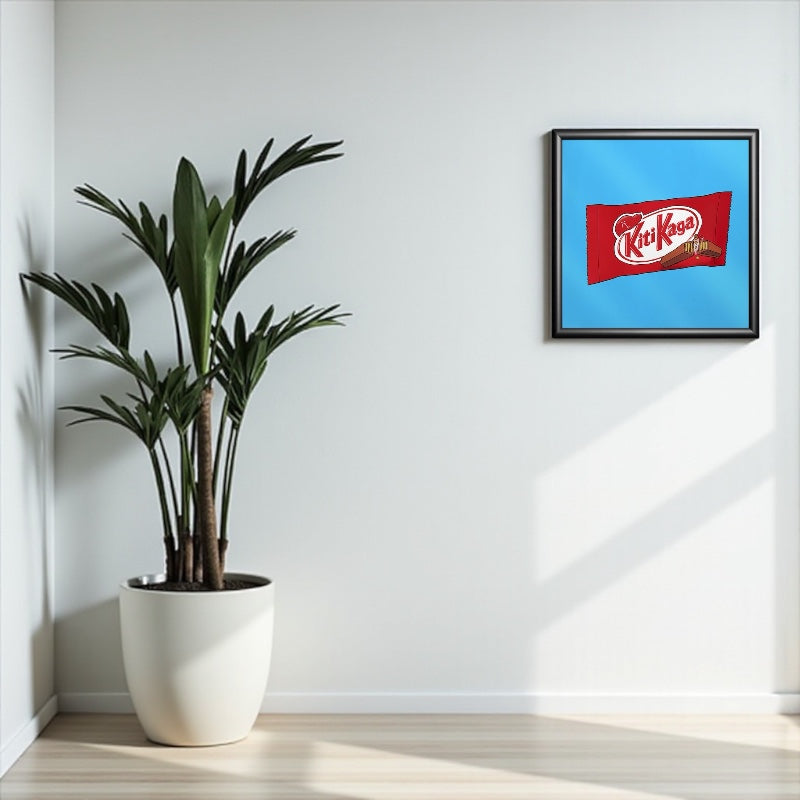 Poster ironico 20x20cm - KITIKAGA